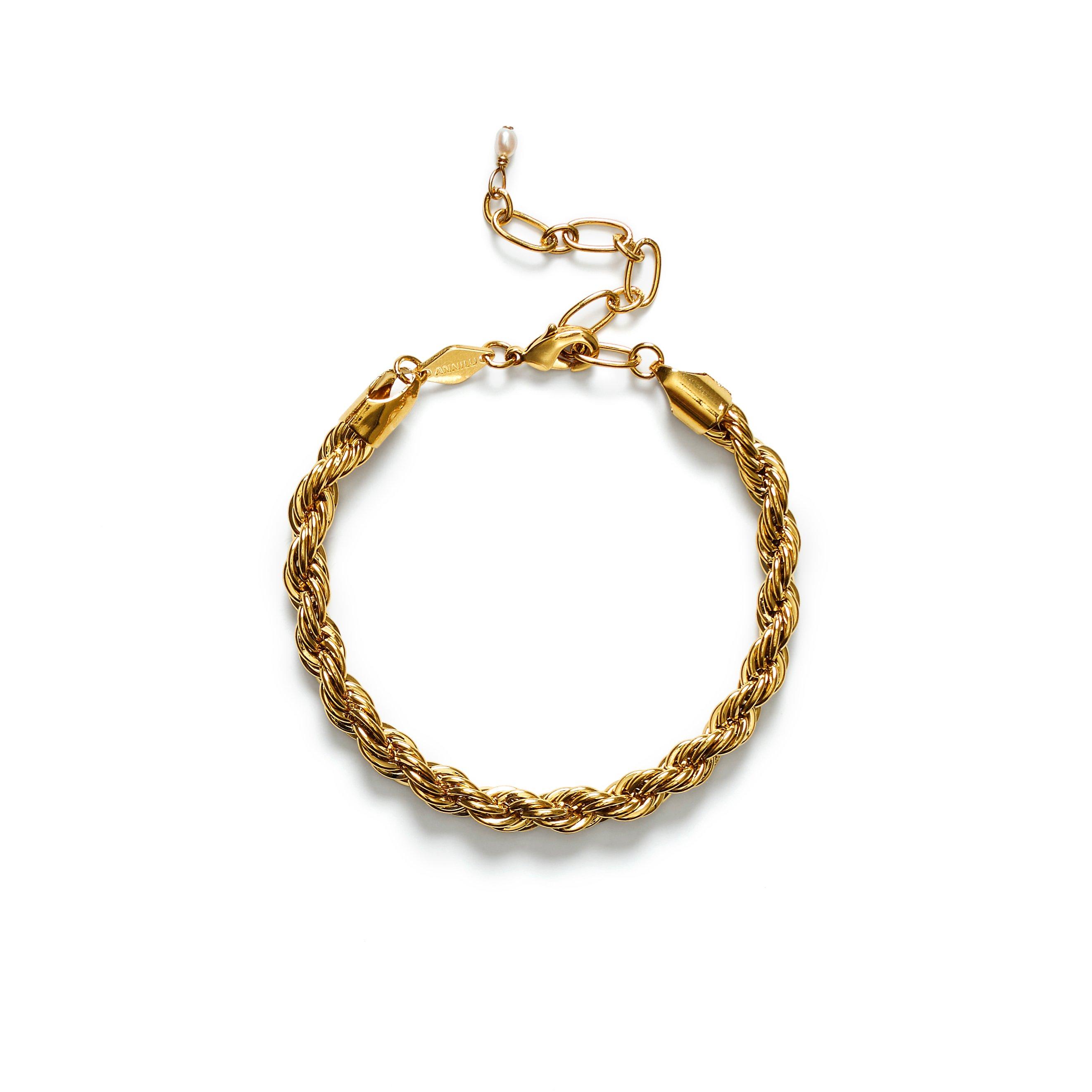 Anni Lu Anni Lu Rope Brclt Ld61 - Gold