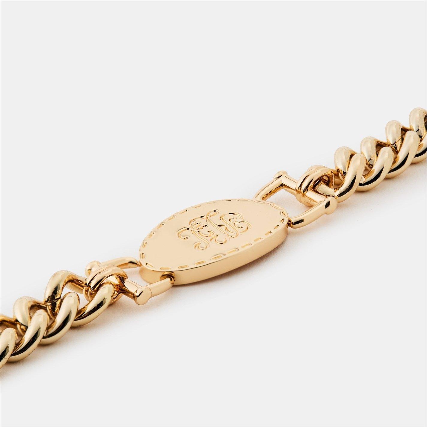 GLD - Lauren Ralph Lauren - Lauren Ralph Lauren Gold Logo Bracelet - 2