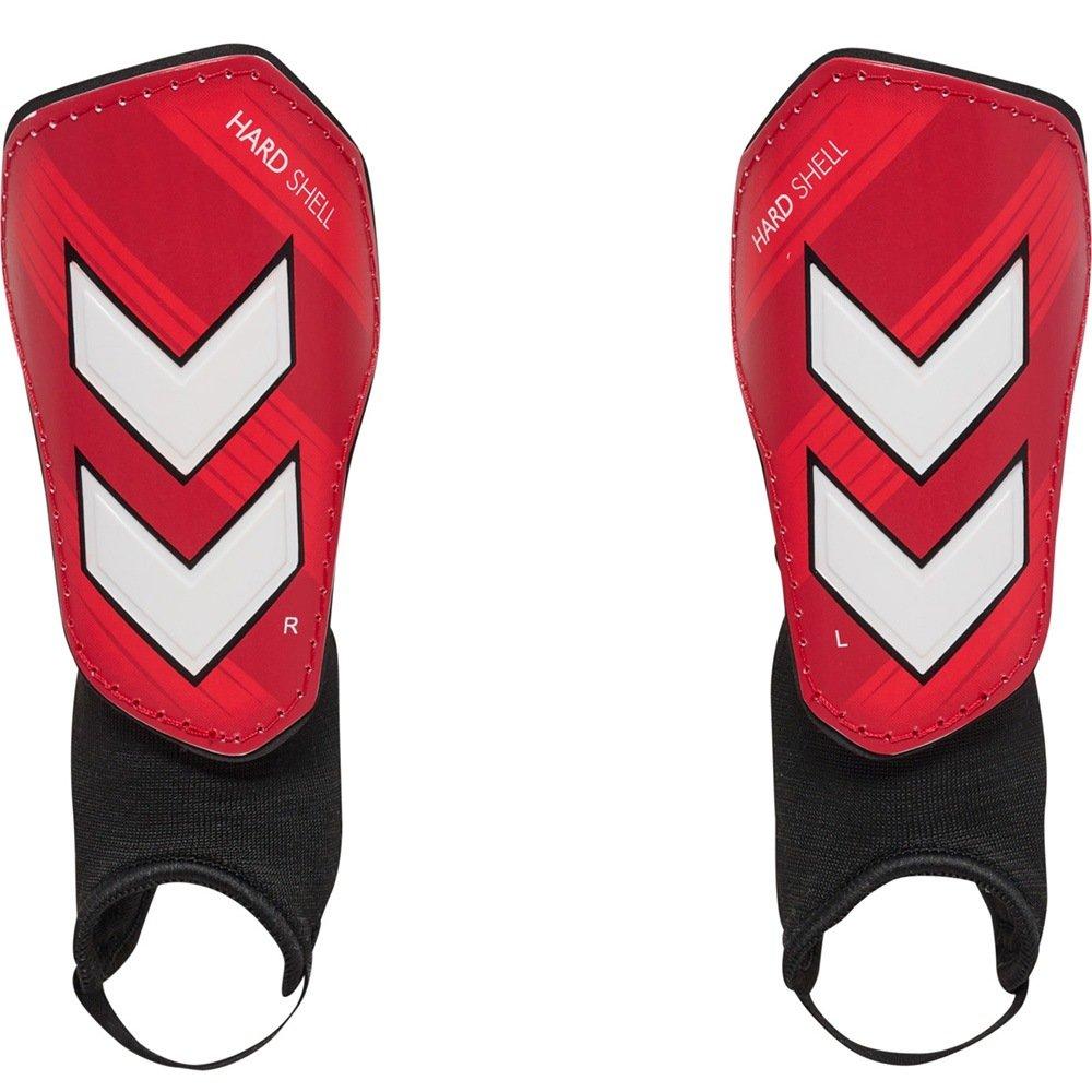 Hummel  Shin Guards Senior - Red/White - Medium