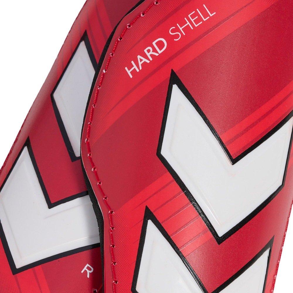 Rød/Hvid - Hummel - Shin Guards Senior - 4
