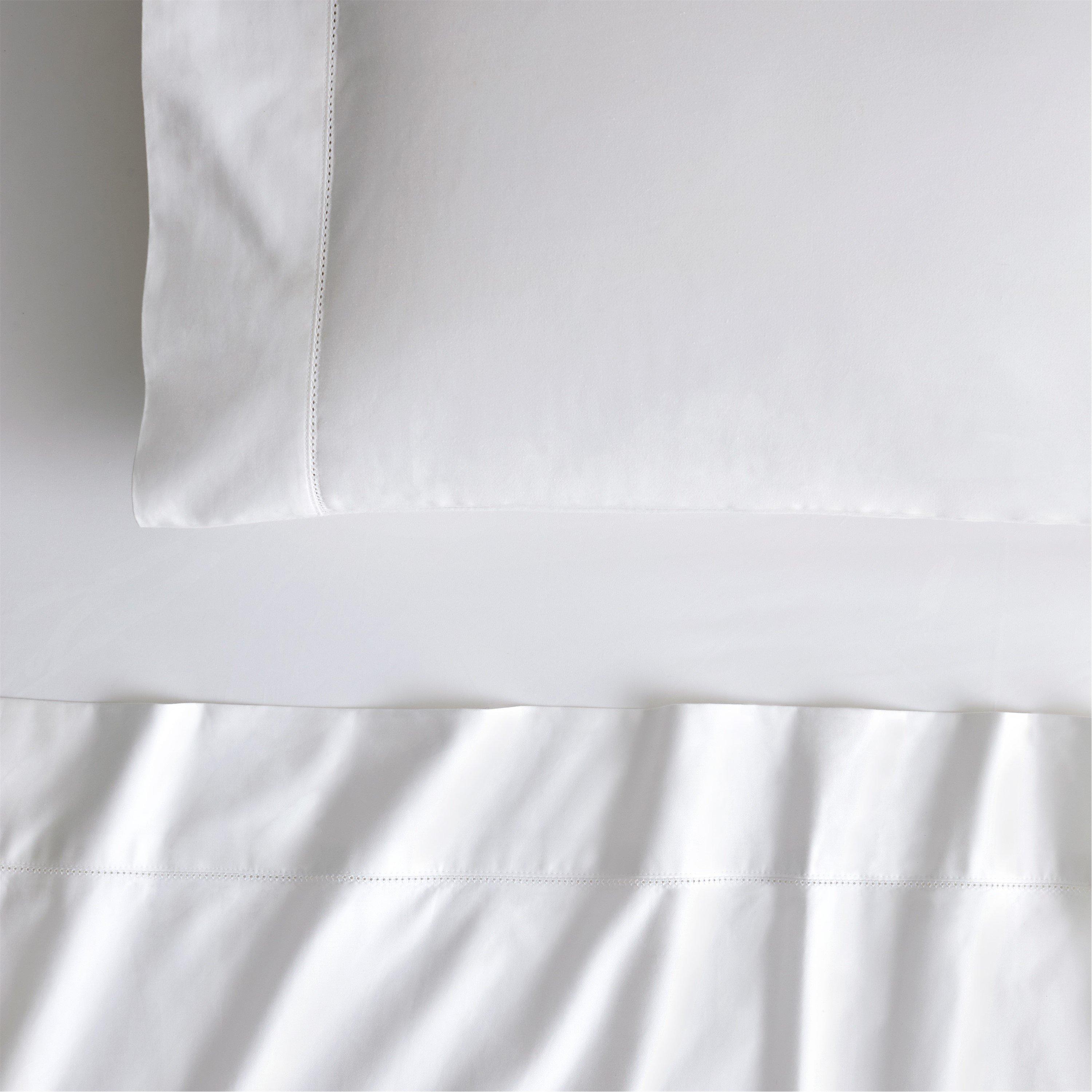 Snow - Sheridan - 1000tc Cotton Sateen Fitted Sheet - 2