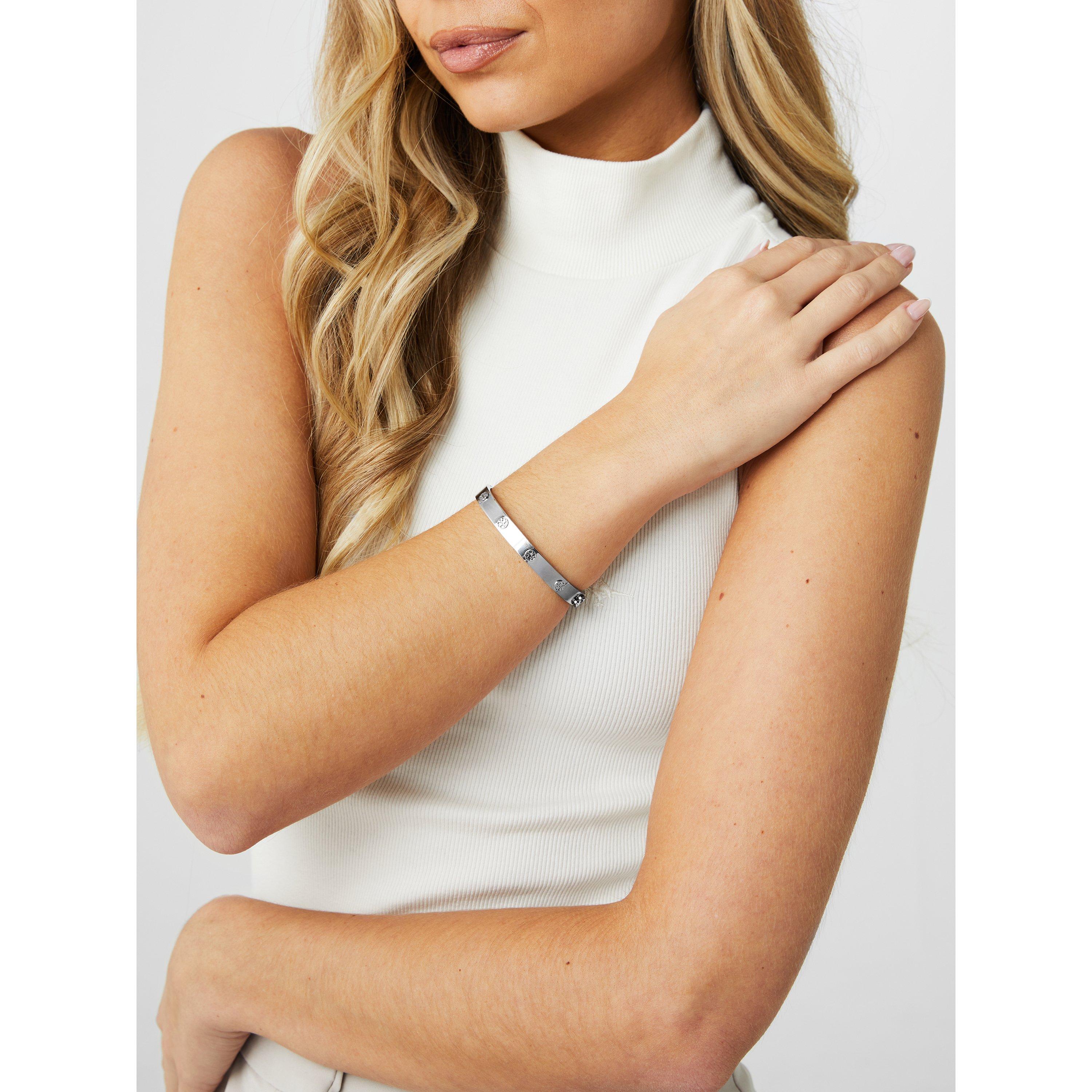 Silver - Tory Burch - Miller Studded Bracelet - 2
