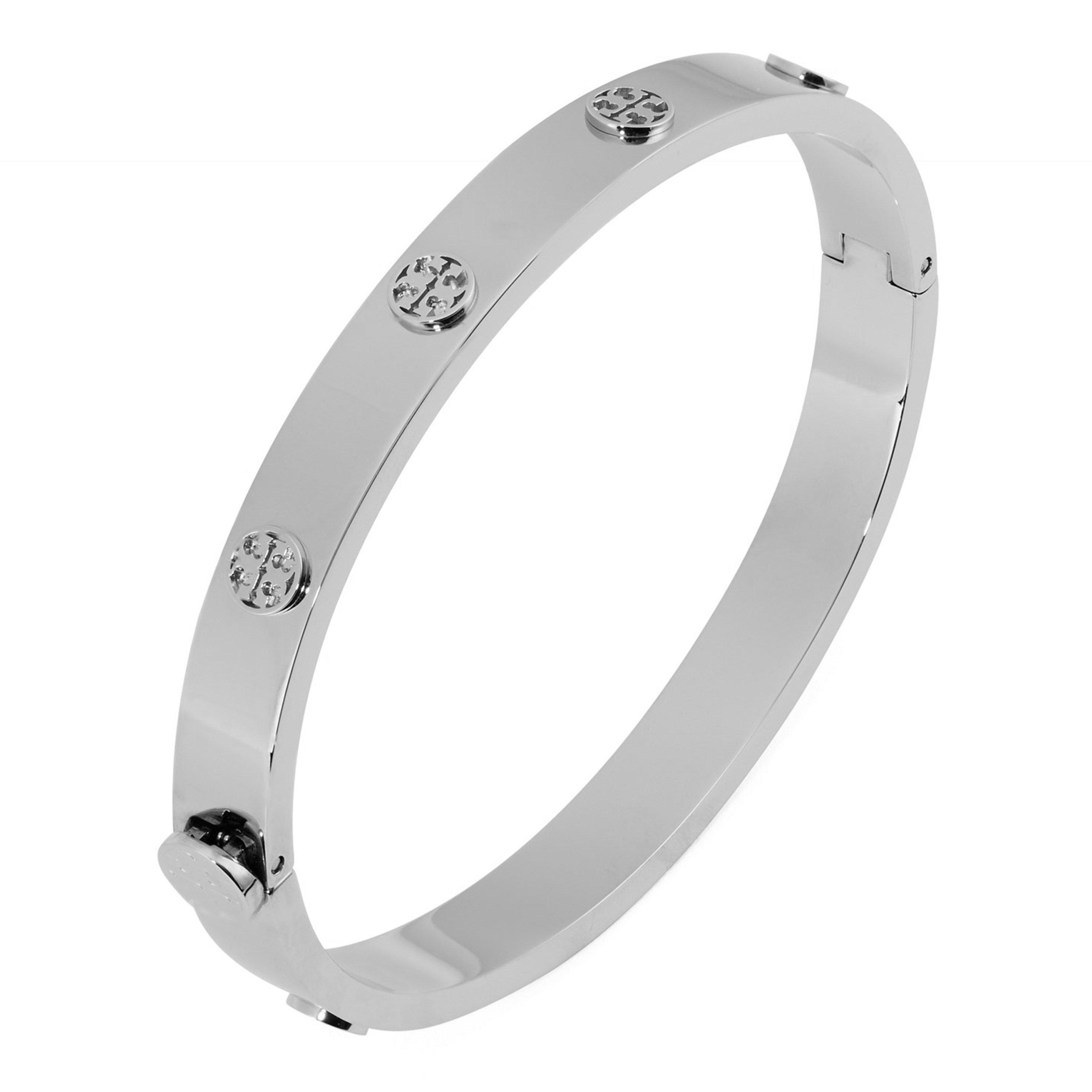 Silver - Tory Burch - Miller Studded Bracelet - 3