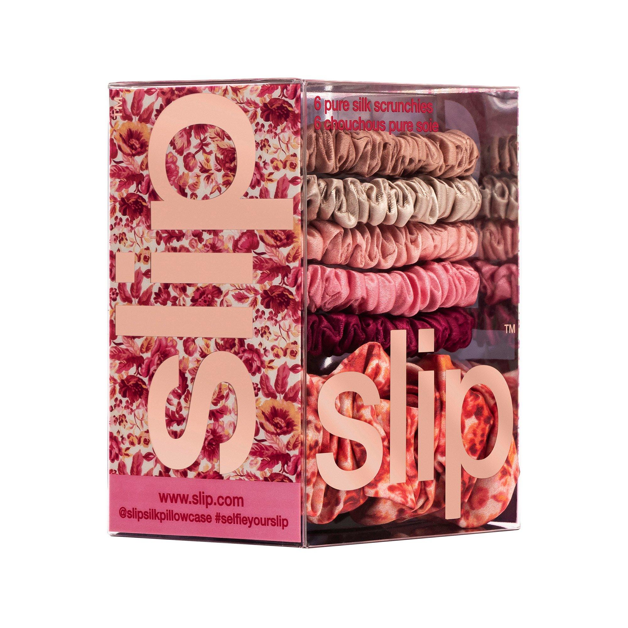 flora - Slip - slip pure silk scrunchies - flora set - 3