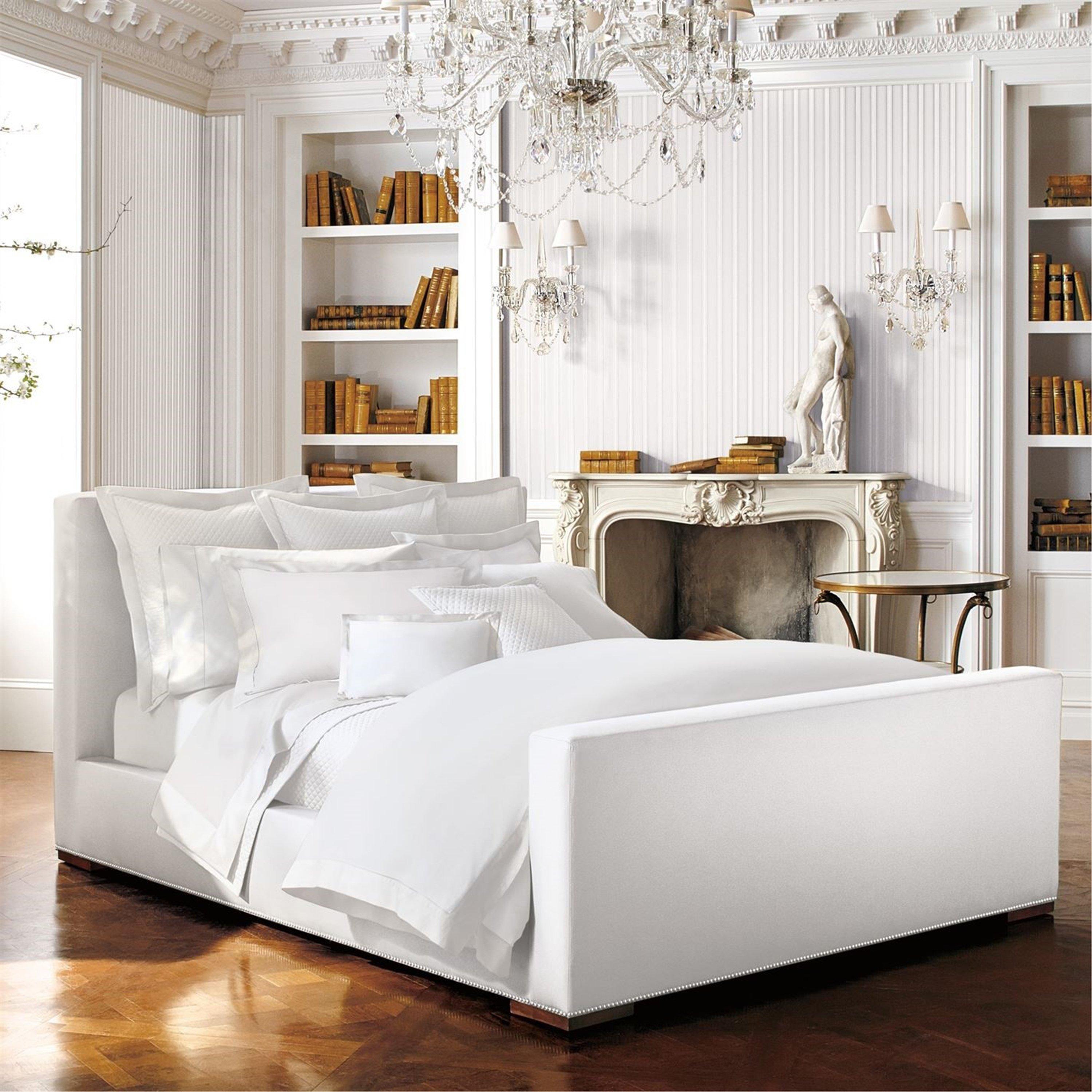 White 624 - Ralph Lauren Home - RL Langdon Fitted Sheet - 1