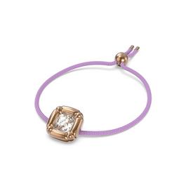 Swarovski Dulcis bracelet, Cushion cut, Rose gold, Rose gold tone plated