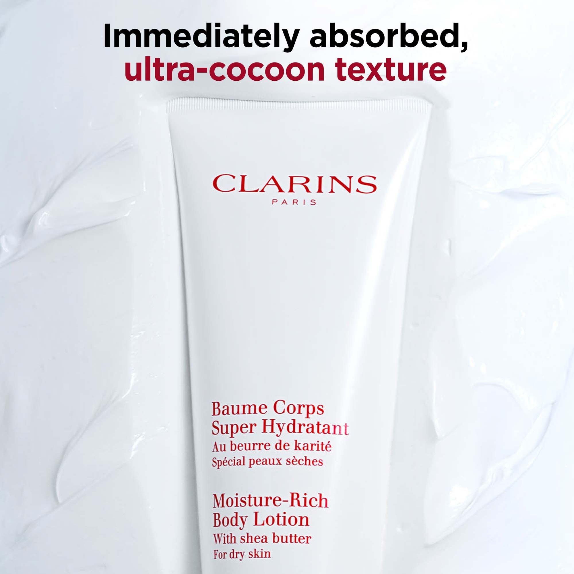 Body Lotion - Clarins - Moisture-Rich Shea Butter Body Lotion for Dry Skin - 3