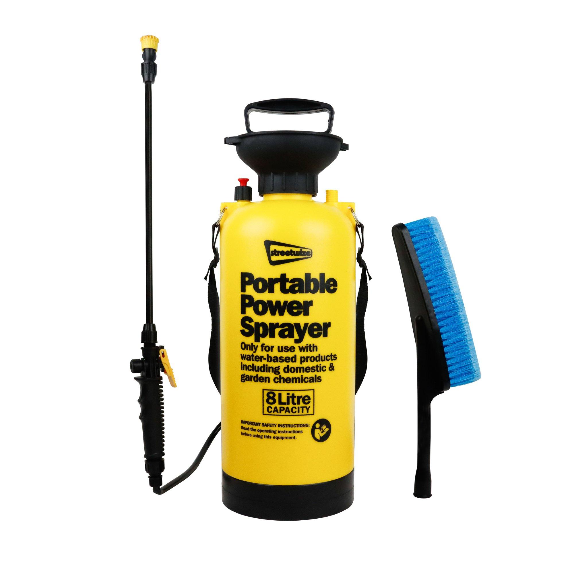 Yellow - Streetwize - 8L Portable Power Sprayer - 1