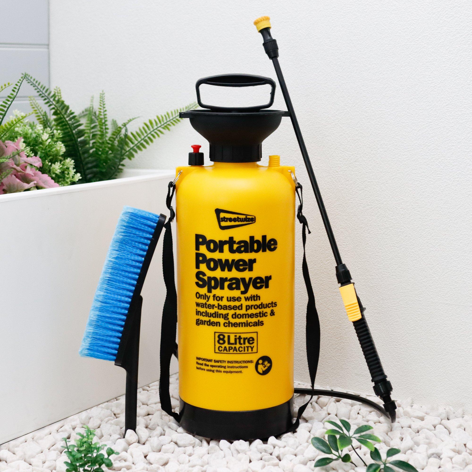 Yellow - Streetwize - 8L Portable Power Sprayer - 2