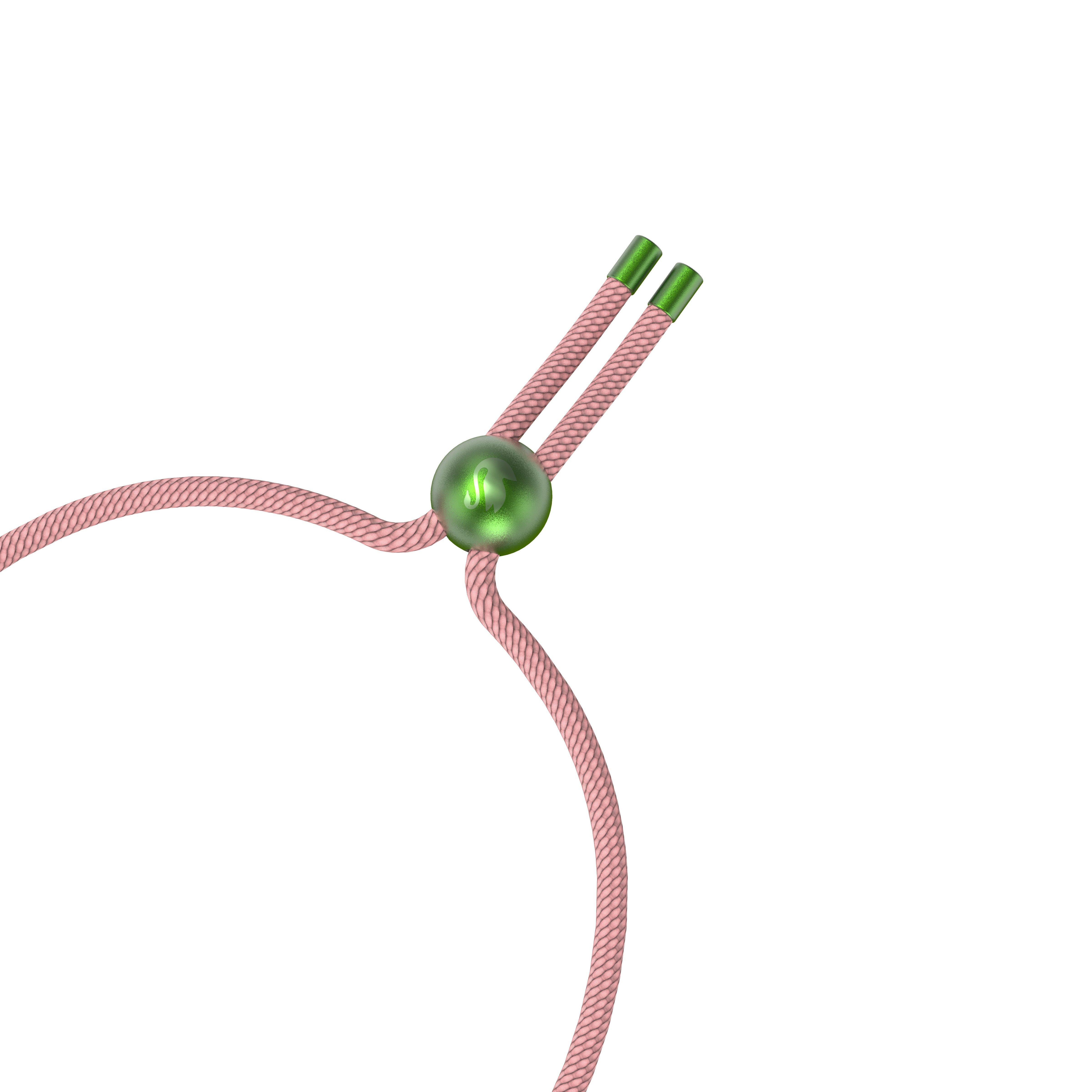 Verde/Rosa - Swarovski - Dulcis bracelet, Cushion cut, Green - 6