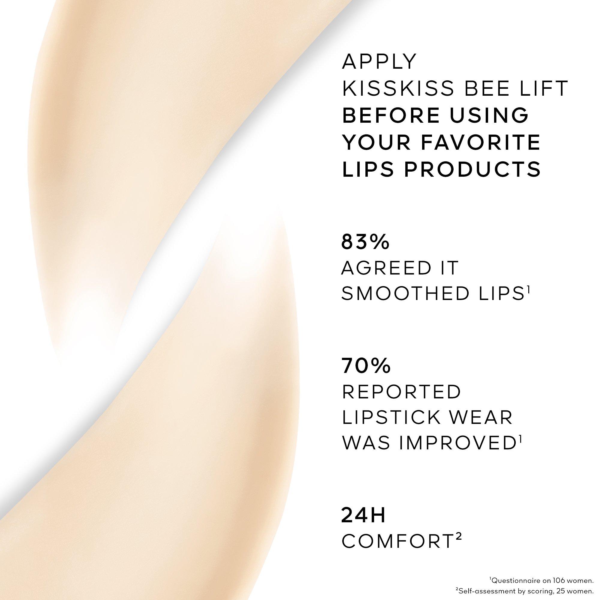 Clear - Guerlain - KissKiss Bee Lift Beautifying Lip Care Primer 95% Natural Origin - 2