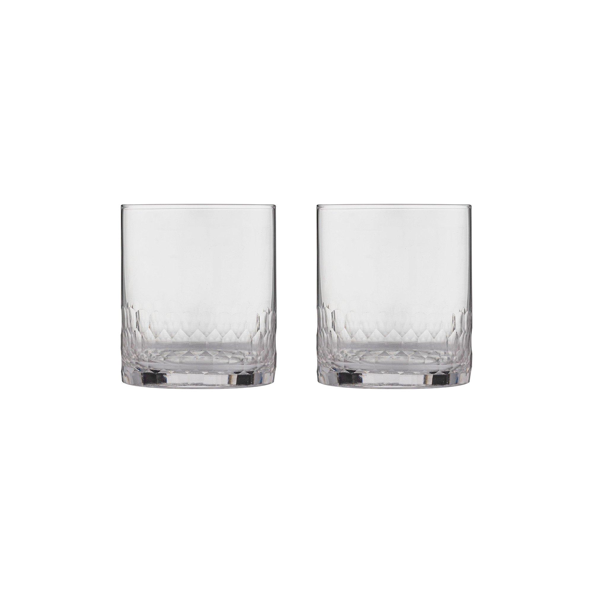 Ravenhead  Pisa Set Of 2 Mixer Glasses - Clear