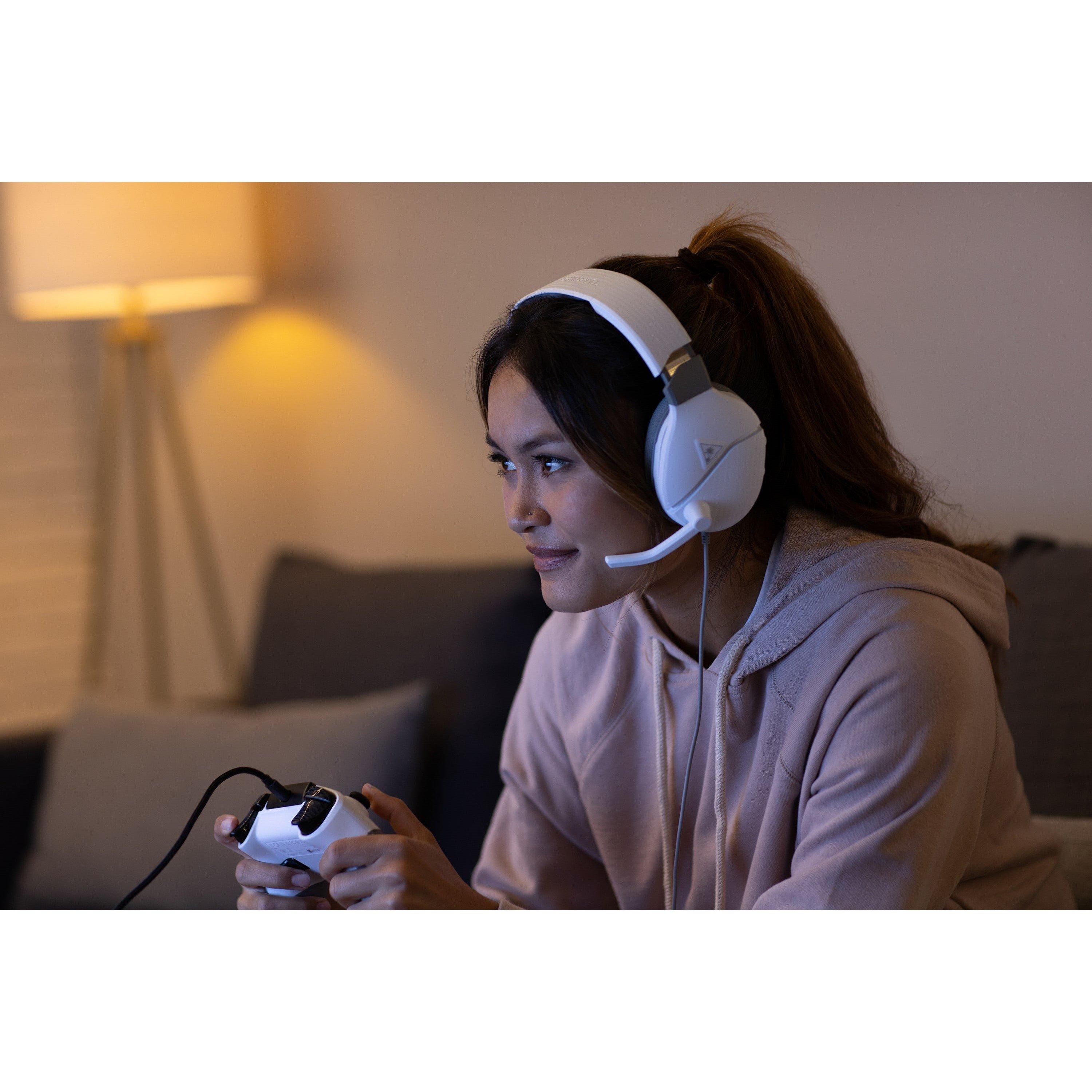 Wit - Turtle Beach - Recon 200 Gen 2 Xbox PS5 PS4 PC Gaming Headset - White - 9