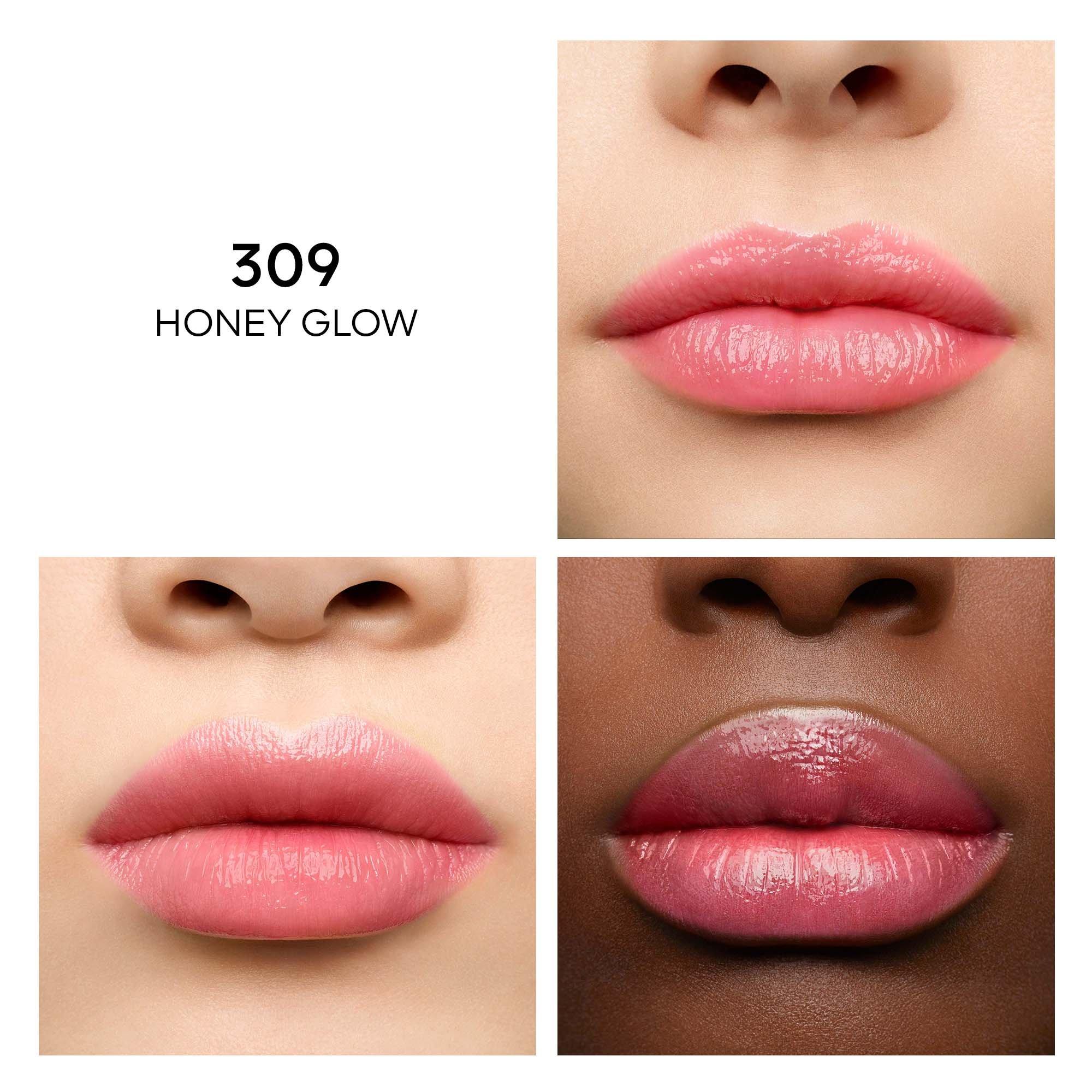 Honey 309 - Guerlain - KISSKISS BEE GLOW 98% Natural-Origin Honey Tint Balm - 3