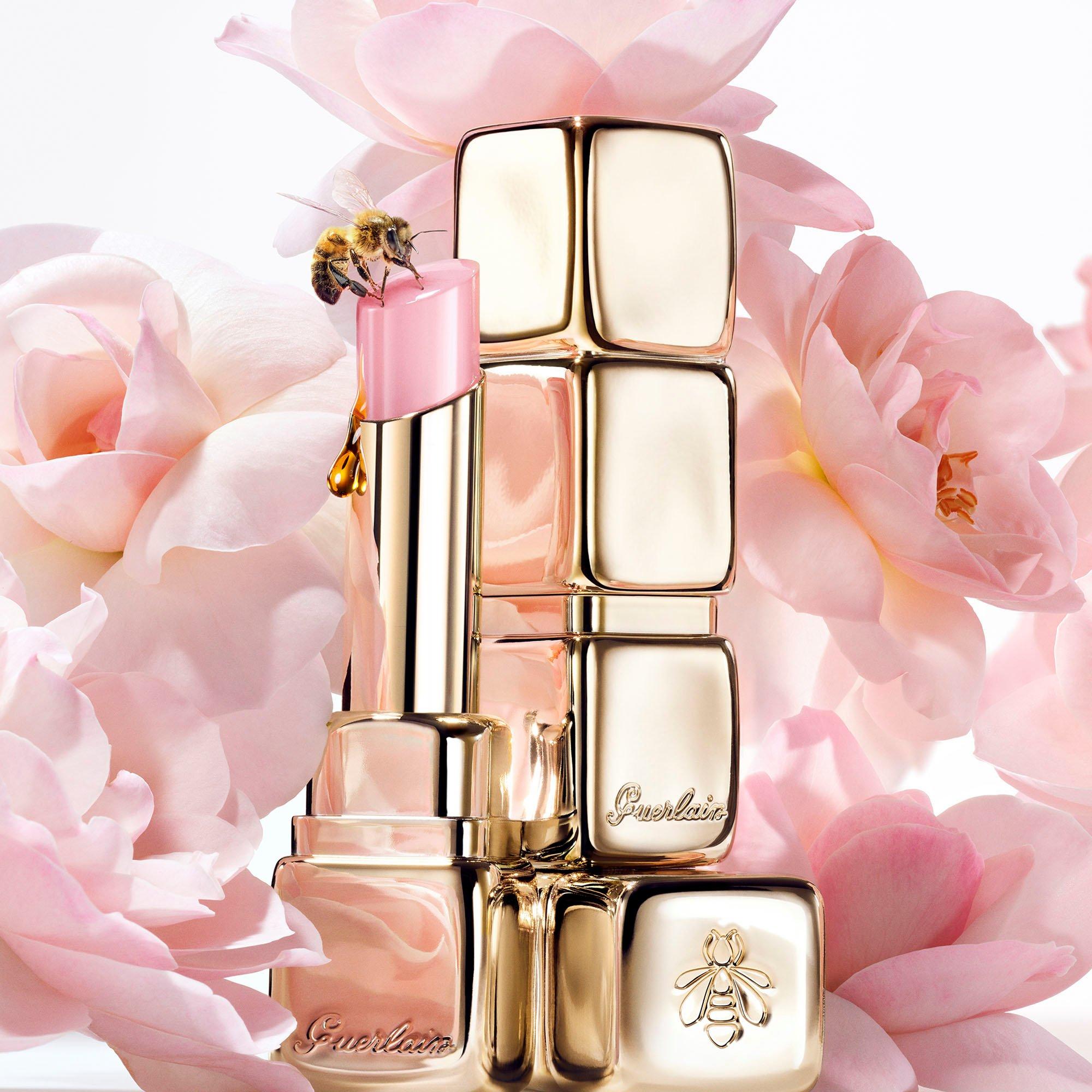 Rose 258 - Guerlain - KISSKISS BEE GLOW Natural-Origin Honey Tint Balm - 2