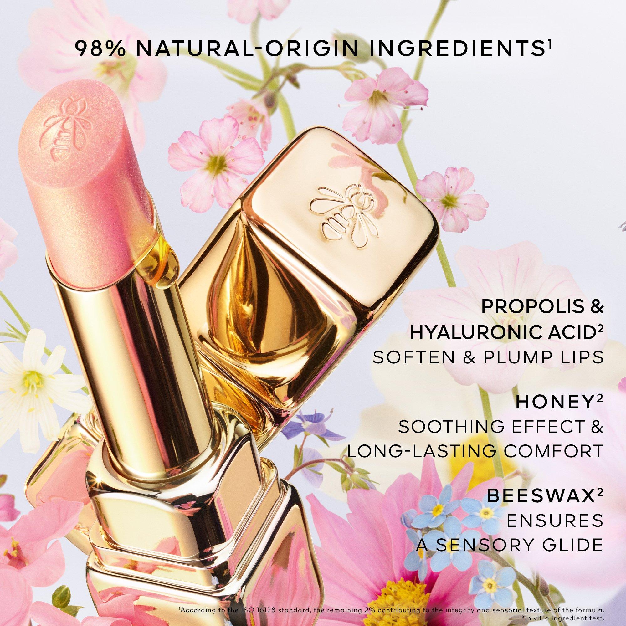 Rose 358 - Guerlain - KISSKISS BEE GLOW Natural-Origin Honey Tint Balm - 7