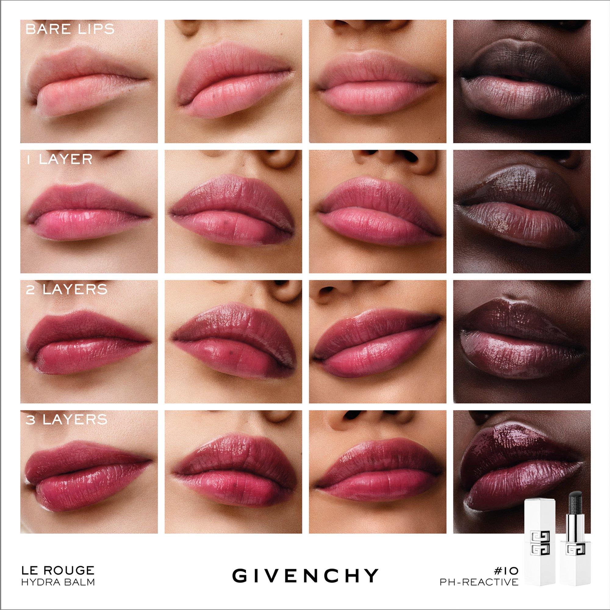 Icon Black N10 - GIVENCHY - Givenchy -  Le Rouge Hydra Balm – Skincare Infused Lip Balm – Natural - 3