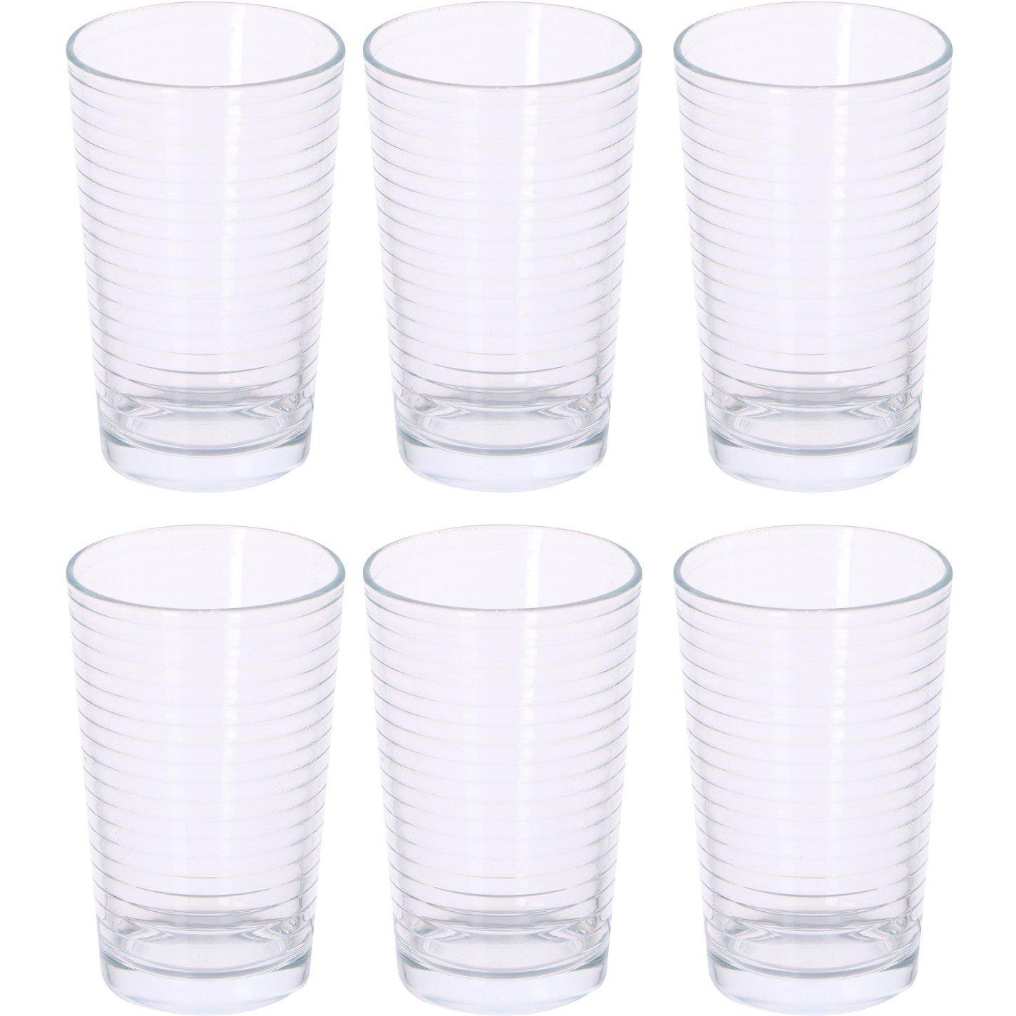 None - Alpina - ALPINA 6 Piece Drinking Glasses 220ml - 1