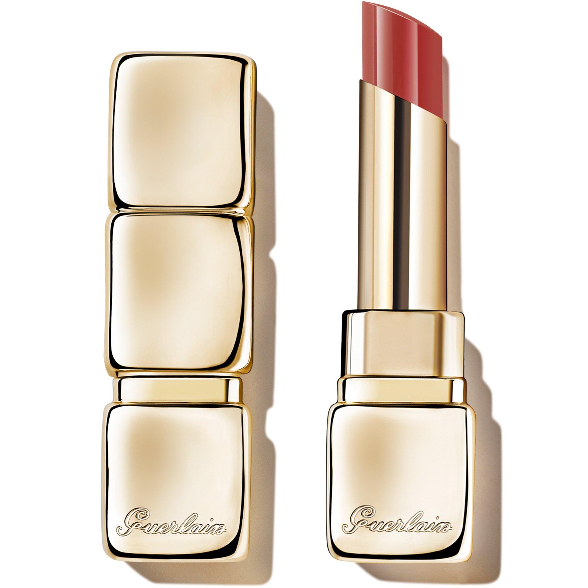 Guerlain KissKiss Shine Bloom Naturally-Derived Ingredients Lipstick - 129BLOSSOM KISS