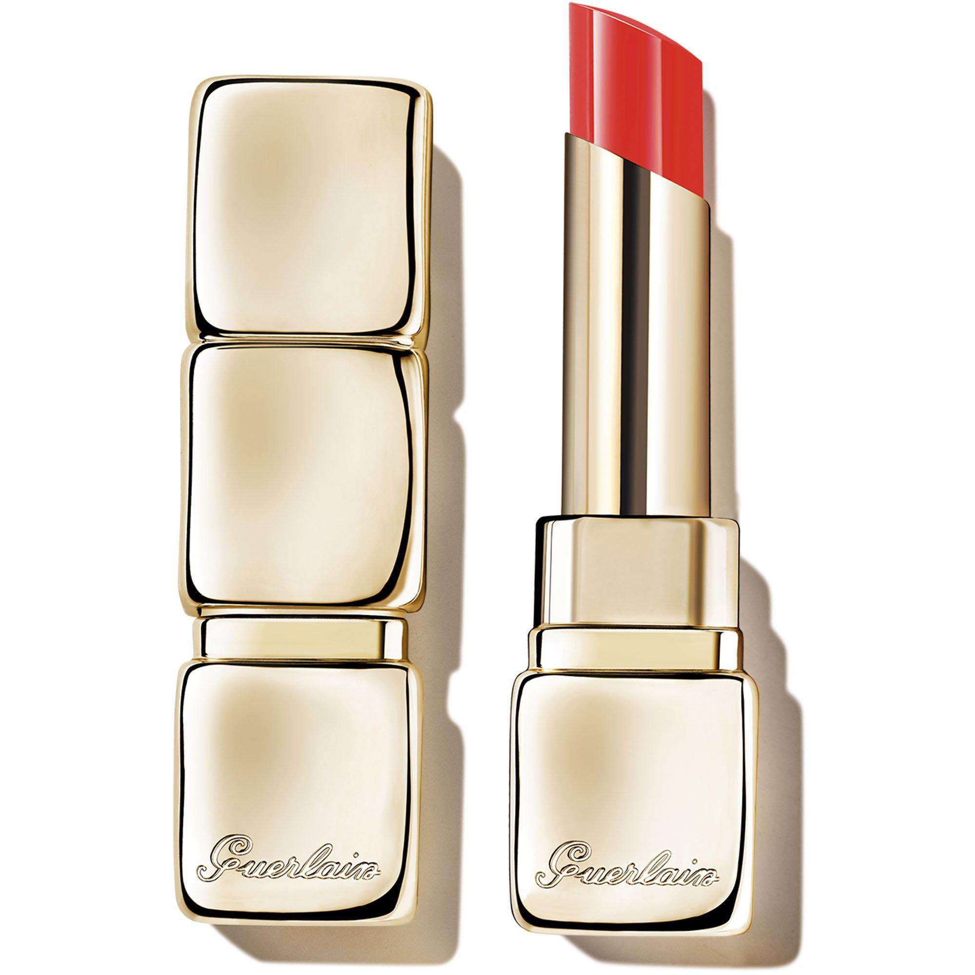 Guerlain KissKiss Shine Bloom Naturally-Derived Ingredients Lipstick - 520LOVE BLOOM