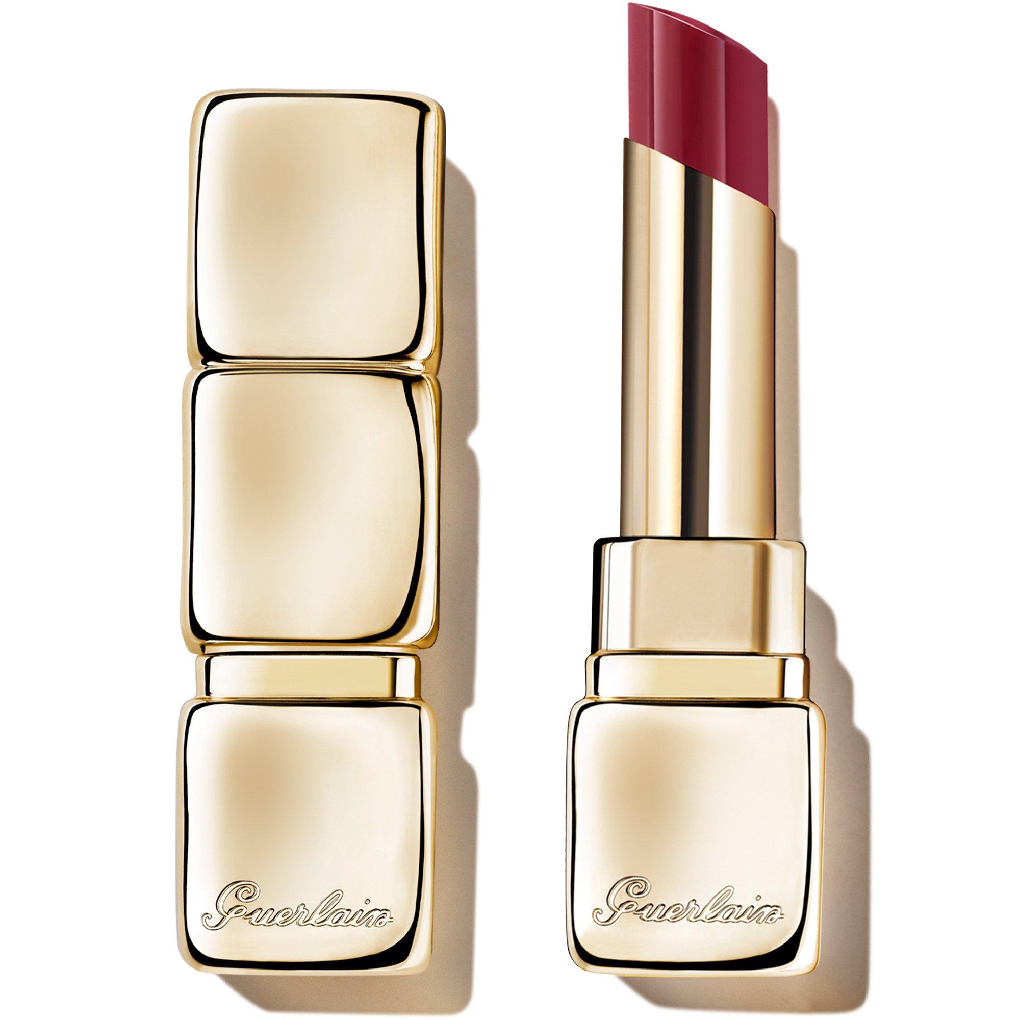 Guerlain Women's Kisskiss Shine Bloom Naturally-Derived Ingredients Lipstick - 829Tender Lilac