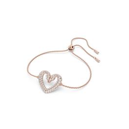 Swarovski Una Plated Base Metal Bracelet