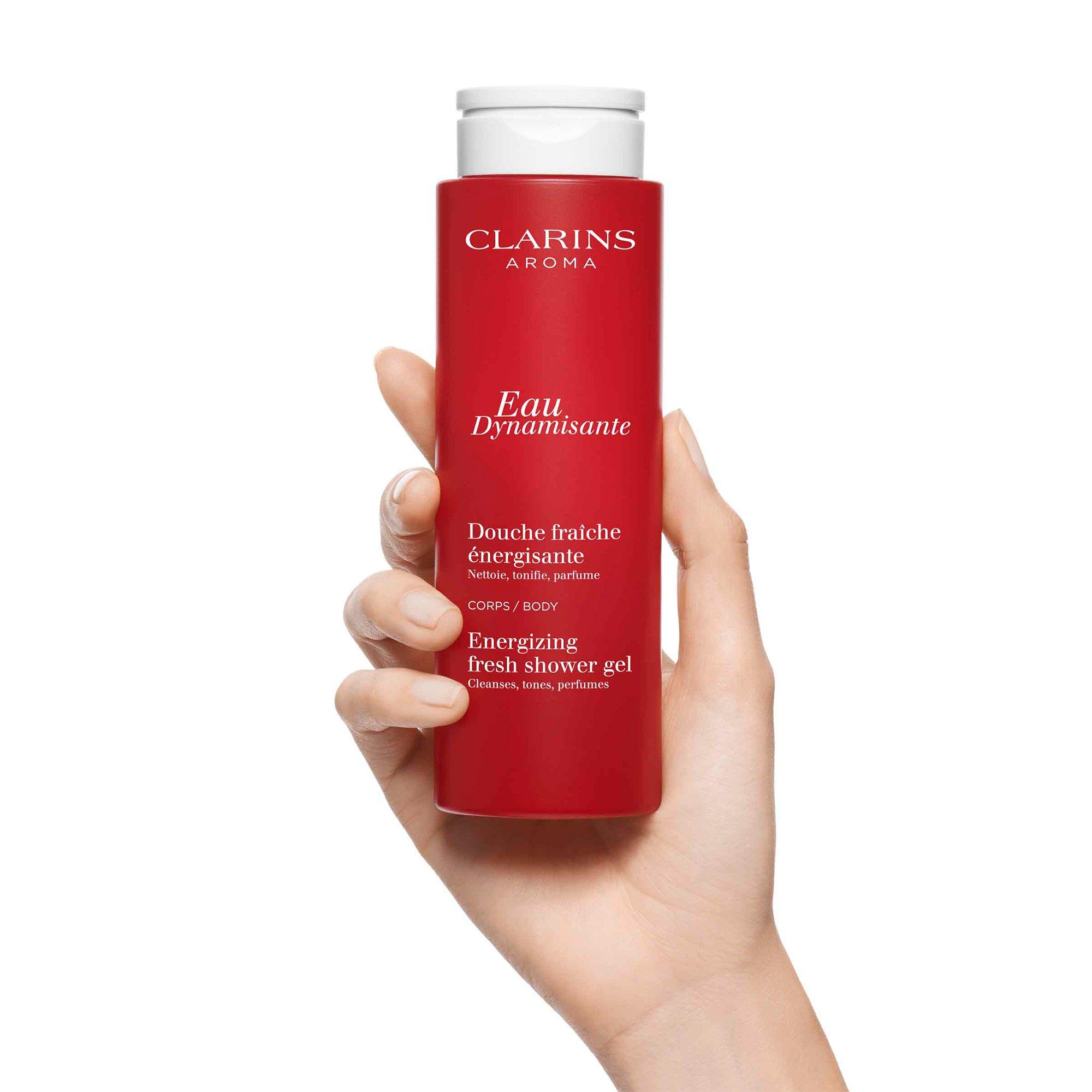 Clear - Clarins - Eau Dynamisante Energizing Fresh Shower Gel - 4