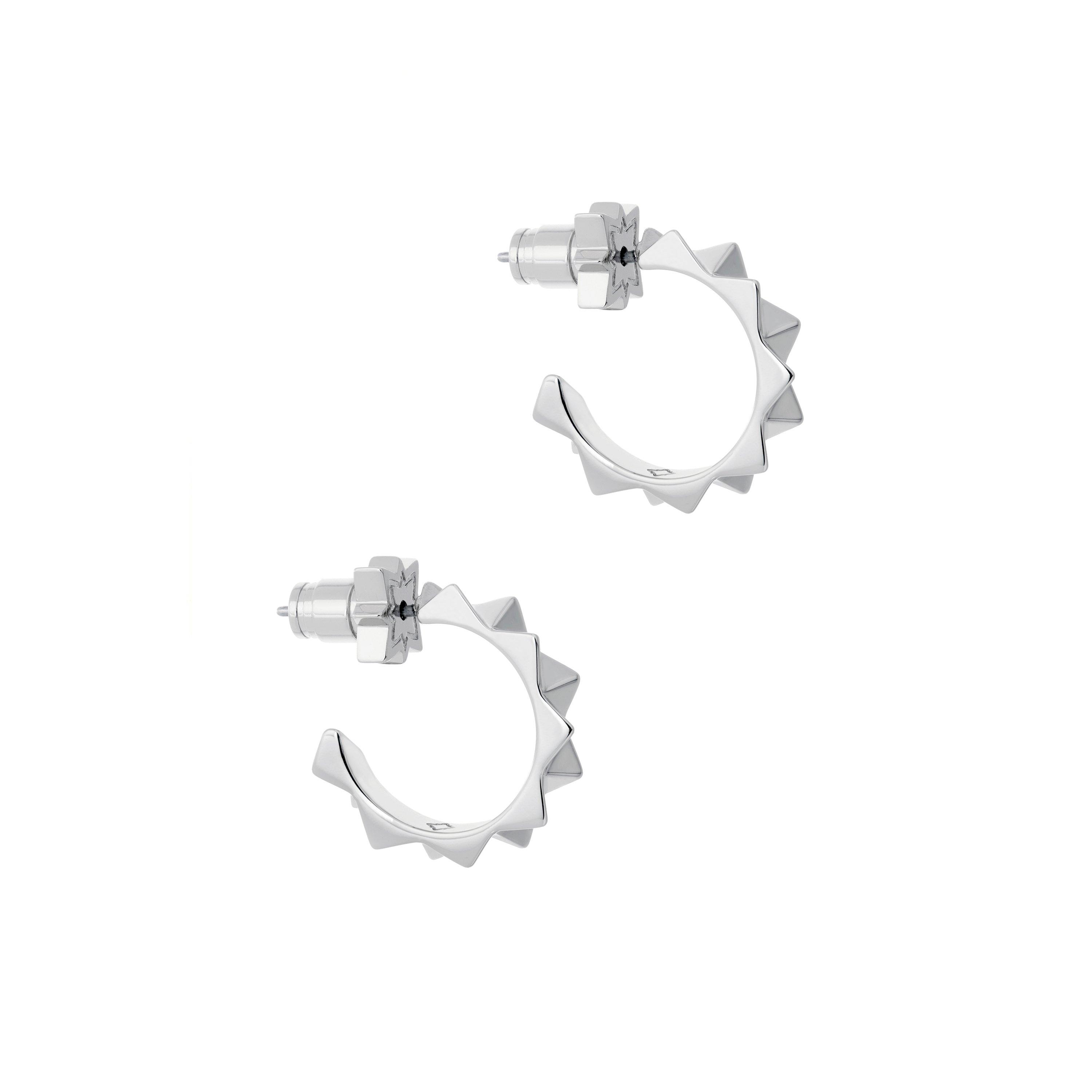 Metal Prateado T/P - All We Are - Women's Hoop Earrings - 3