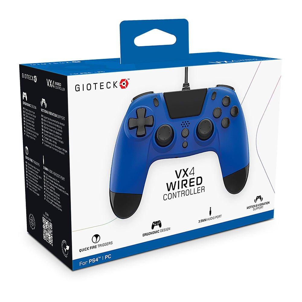 Blue - Gioteck - VX-4 Wired Controller - Blue - 4