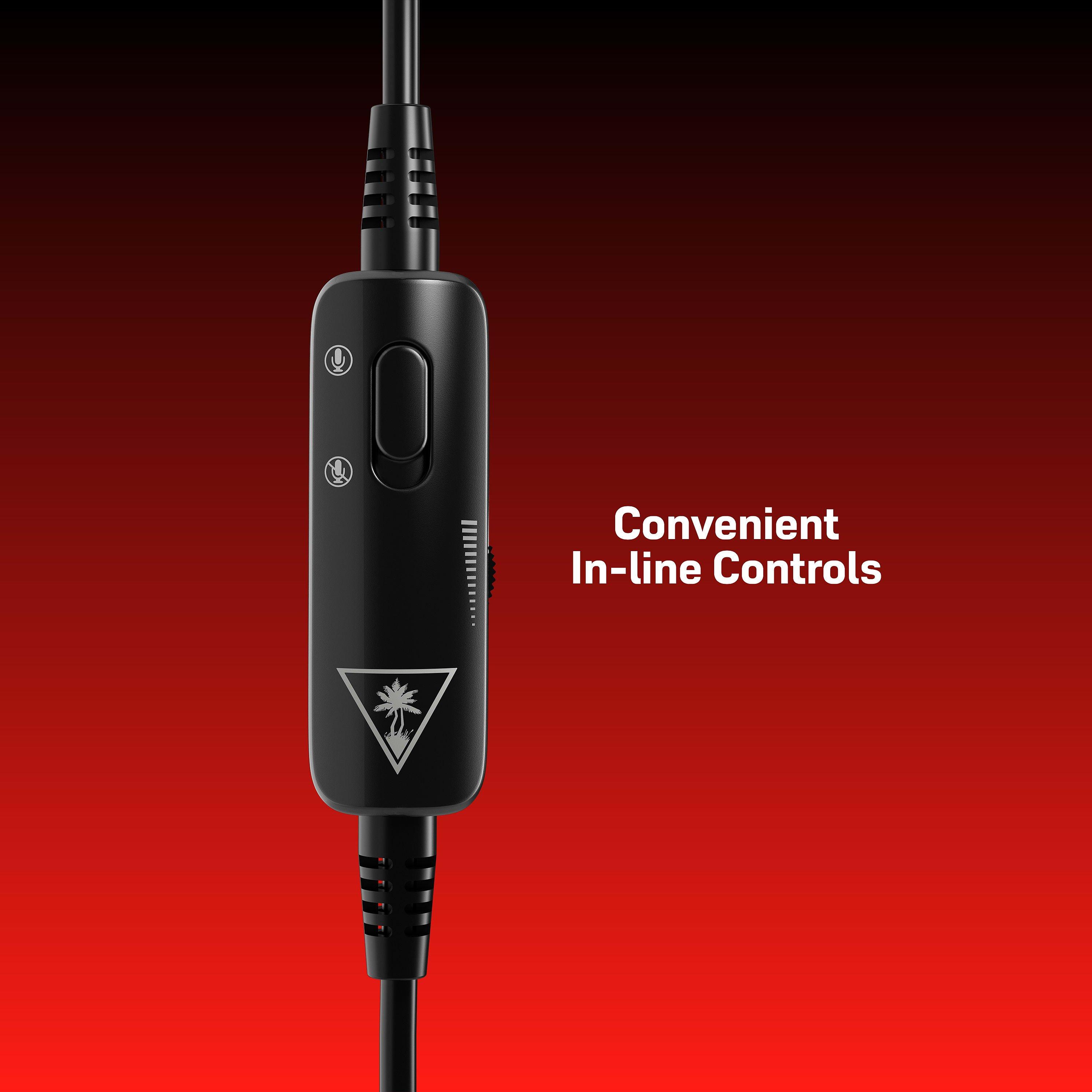 Noir/Rouge - Turtle Beach - Recon 50 PC Xbox PS5 PS4 Gaming Headset – Black - 5