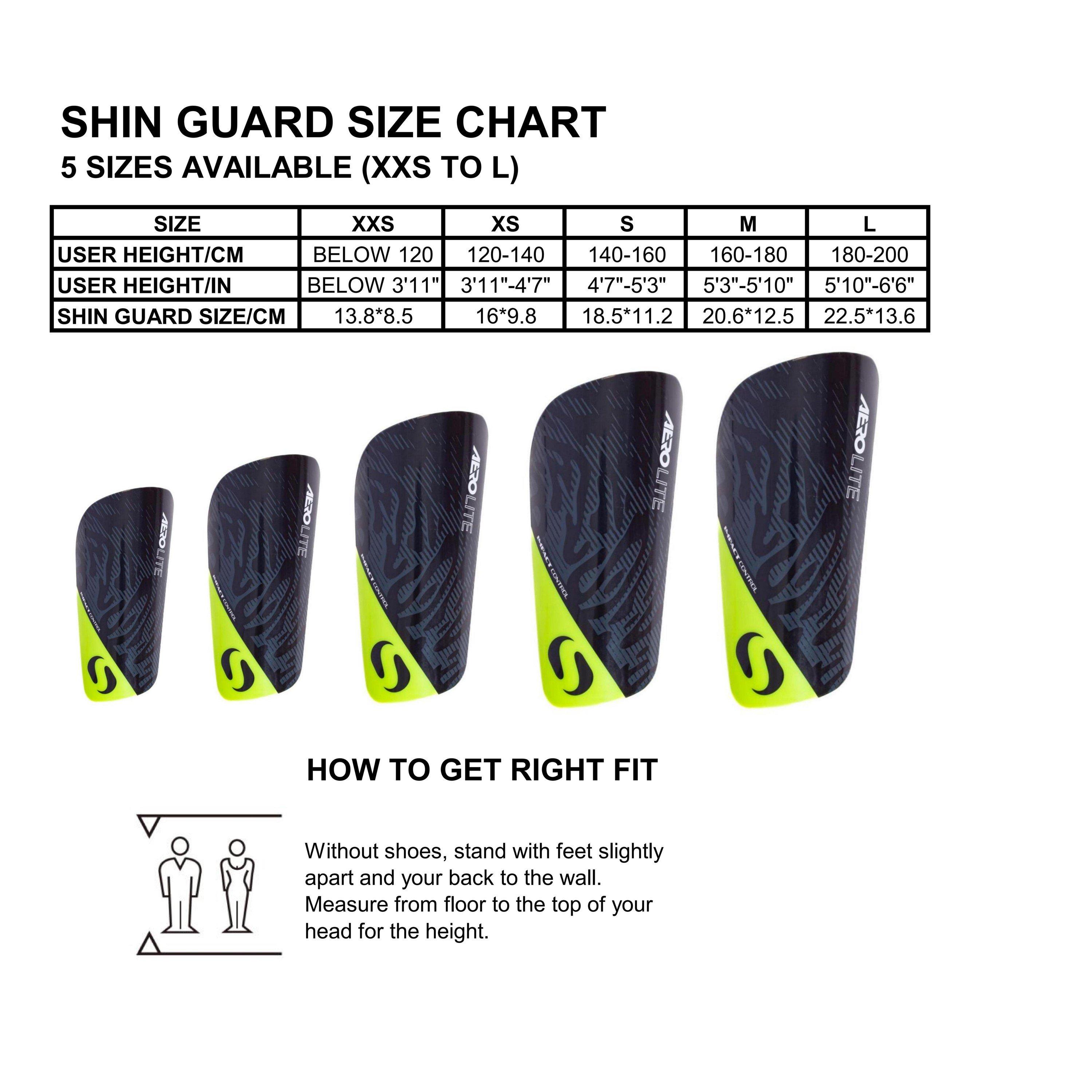 Black - Sondico - Aerolite High-Performance Shin Guards - 13