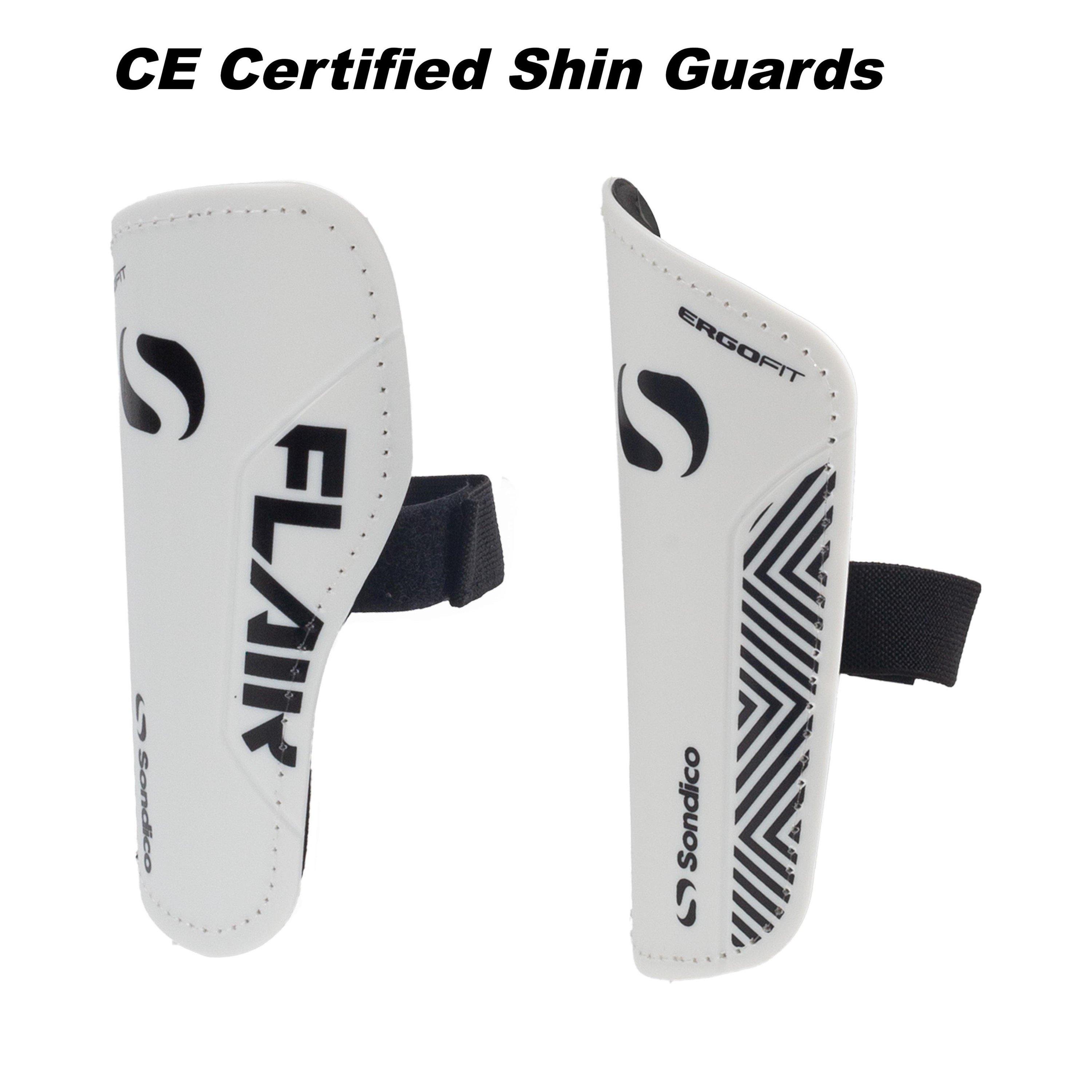 Bianco/Nero - Sondico - Flair Slip Shin Guards - 3