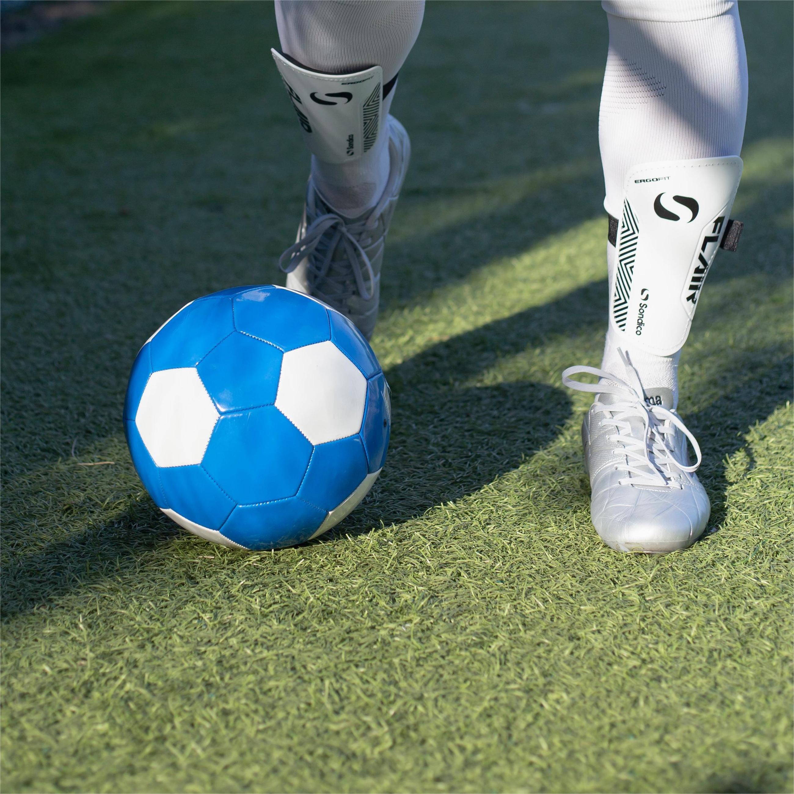 Bianco/Nero - Sondico - Flair Slip Shin Guards - 6