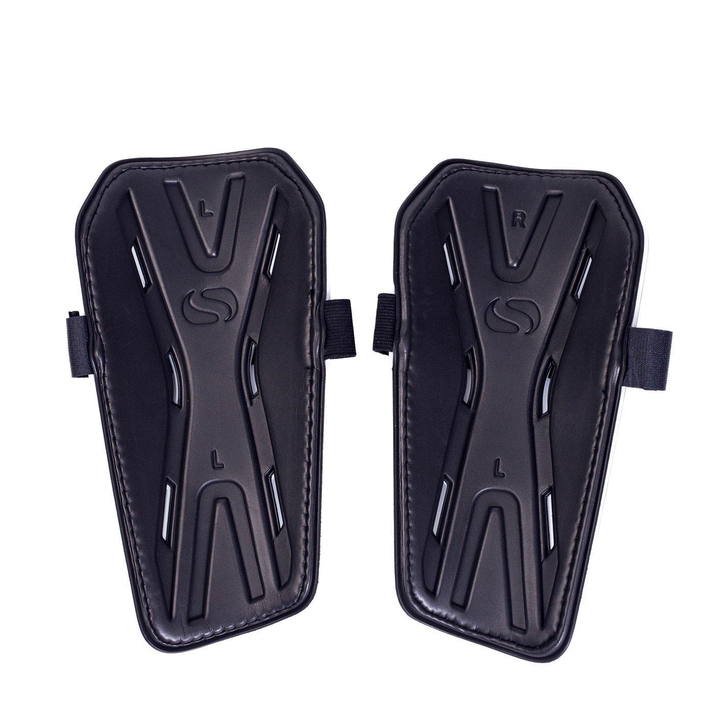 Black/White - Sondico - Flair Slip Shin Guards - 2
