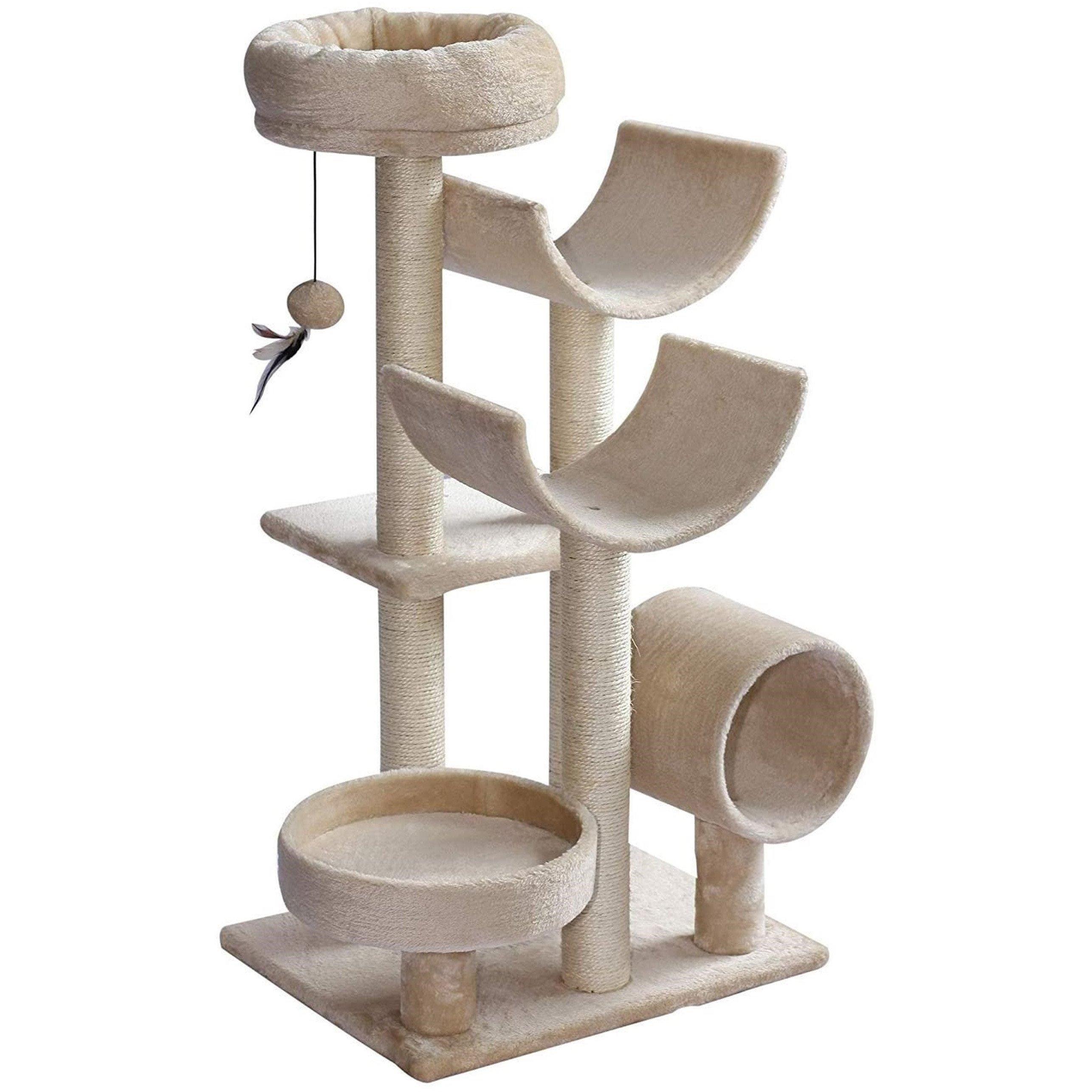 Cream - Other - 6 Tier Cat Scratching Post