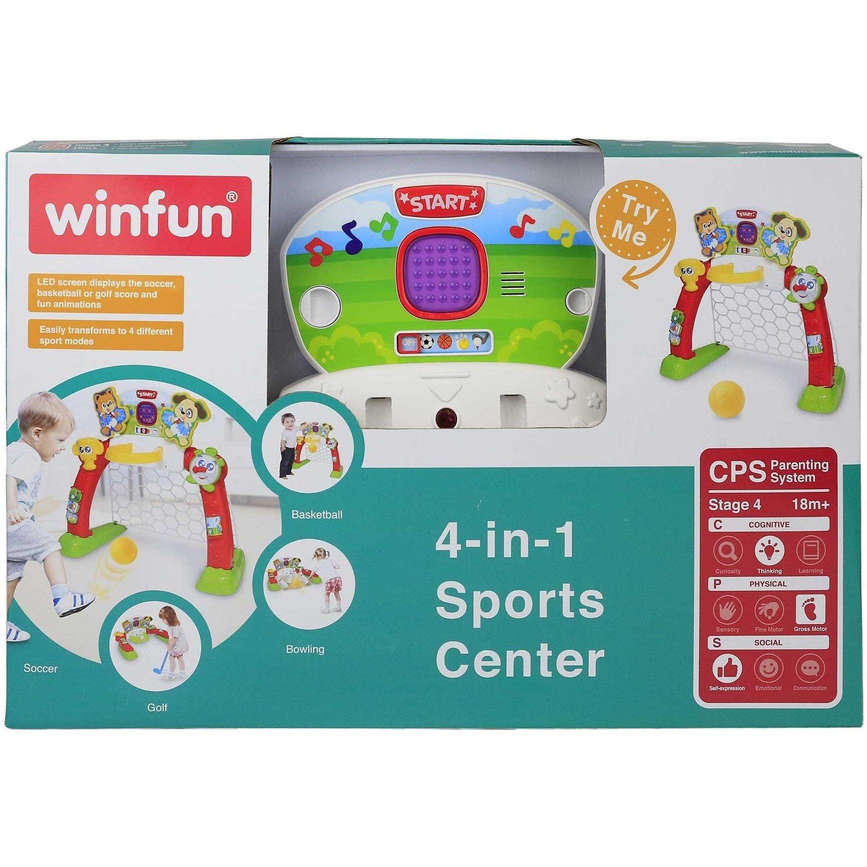 No Colour - Winfun - 4-in-1 Sports Centre