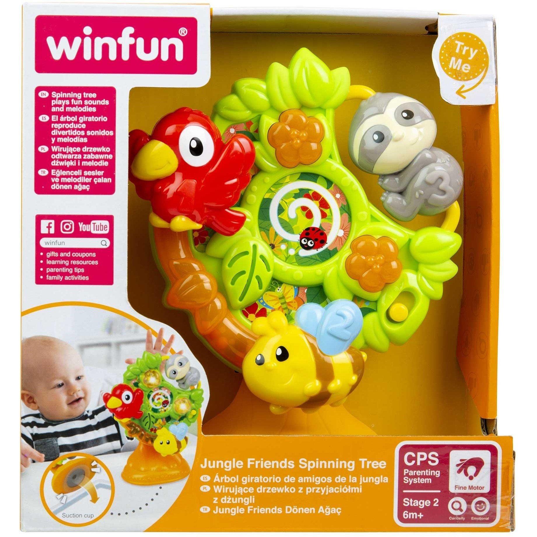 Multi - Winfun - Jungle Friends Spinning T