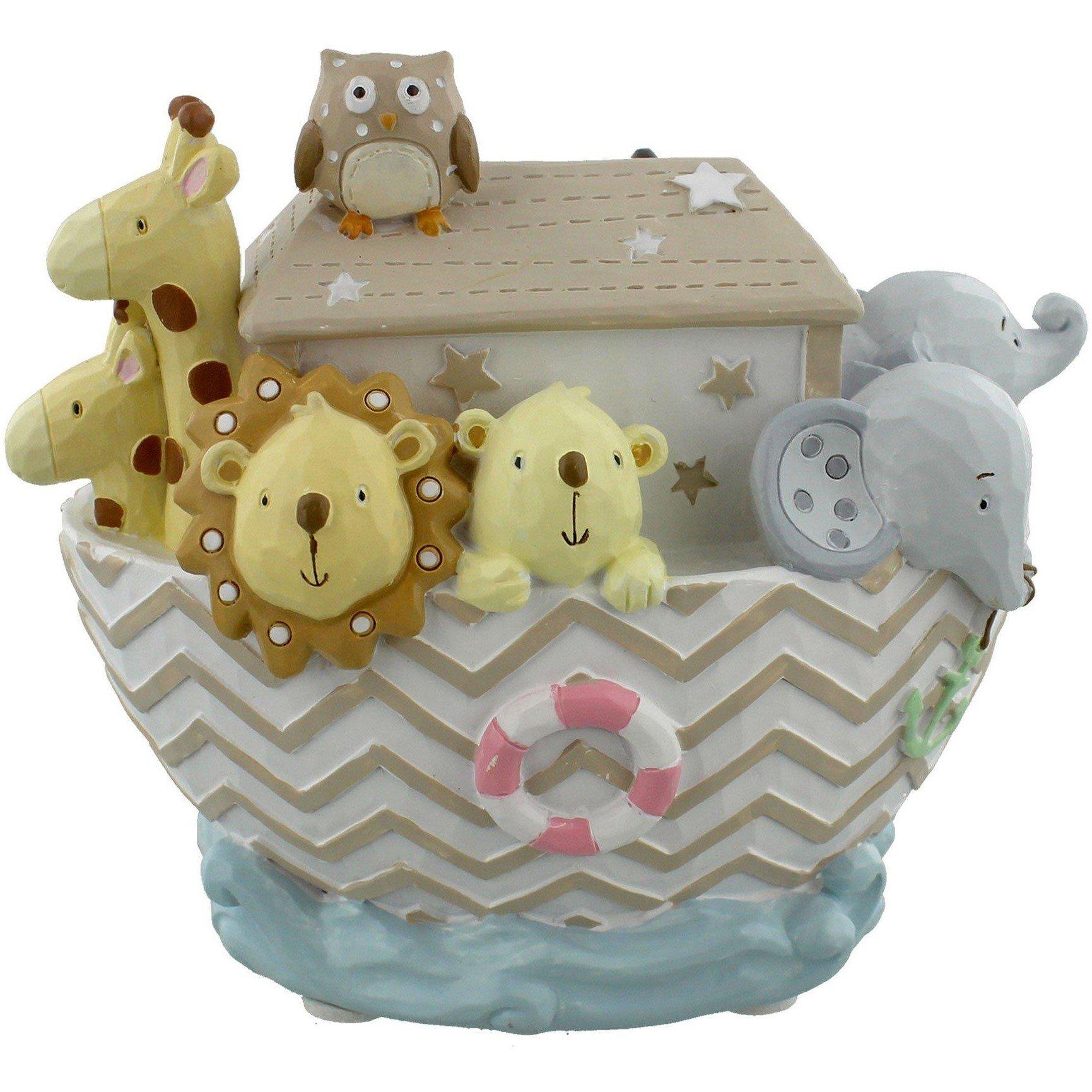 Celebrations  Newborn Noahs Ark Money Box - No Colour