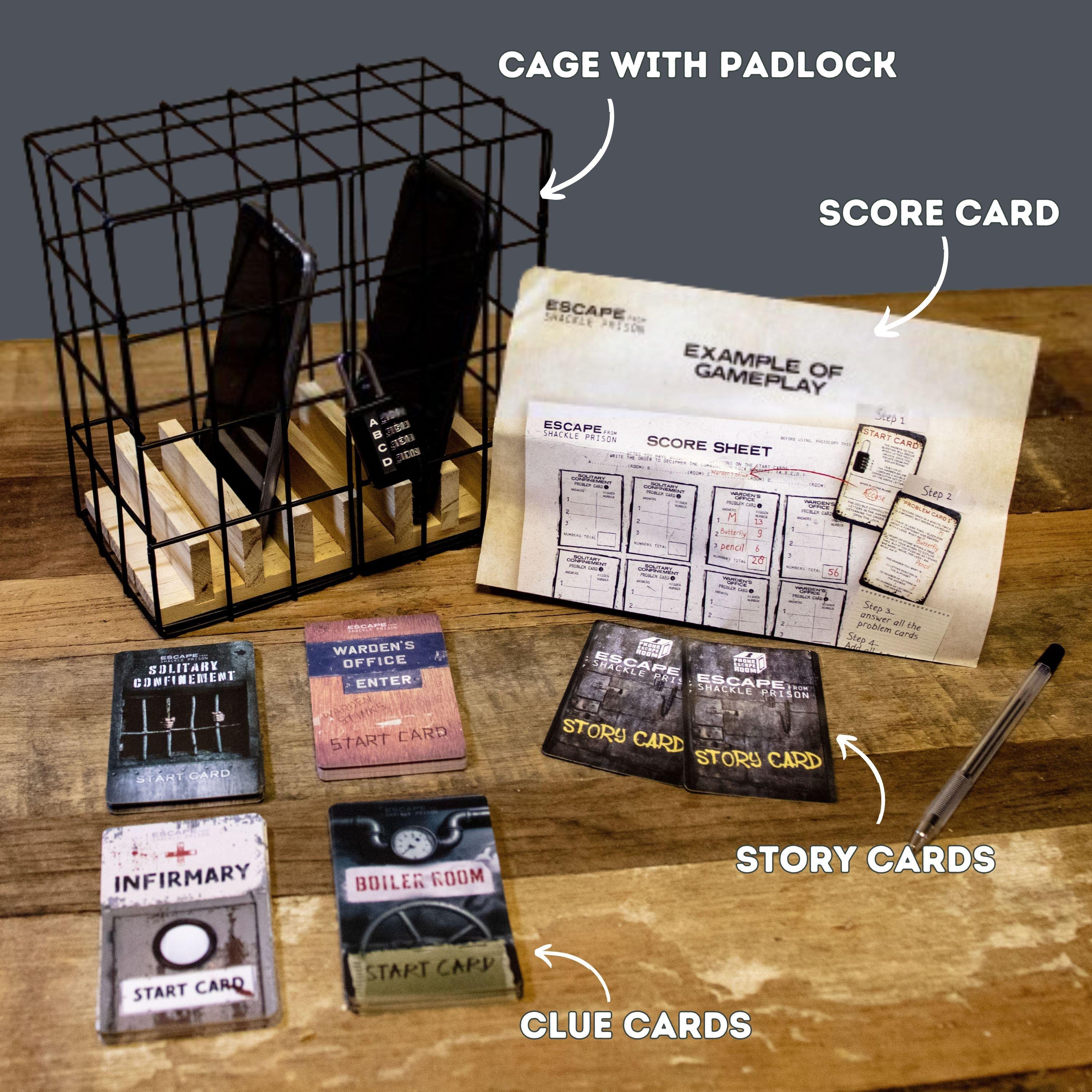 Multi - Boxer Gifts - Phone Escape Room  Great Puzzle Game Gift Family - 6