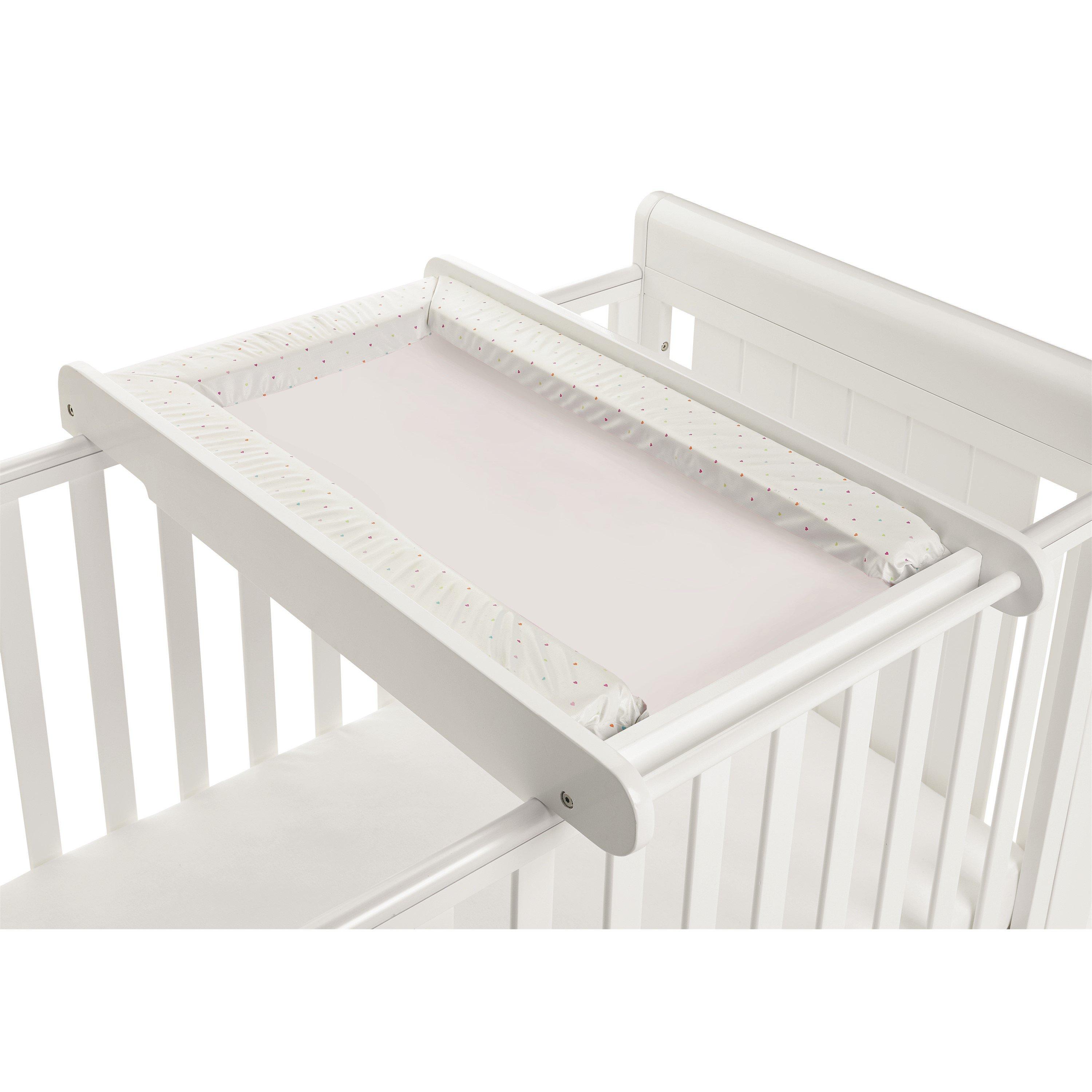 White - Babymore - Cot Top Changer White - 2