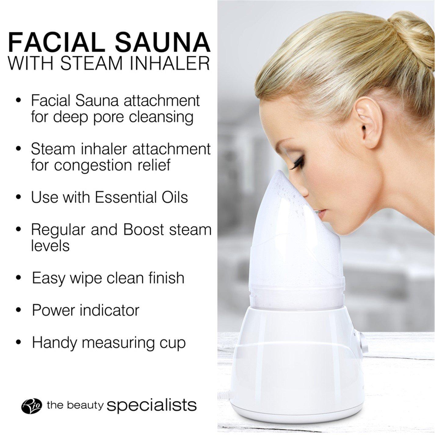 No Colour - Rio - Rio Facial Sauna With Steam Inhaler - 5