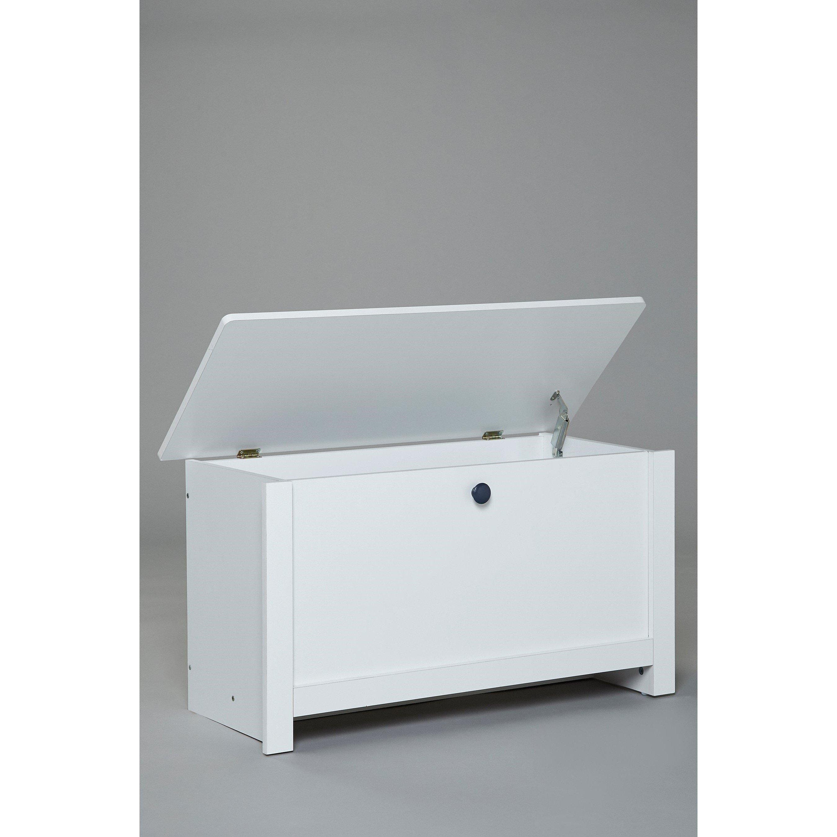 White - Homelife - White Ottoman - 5