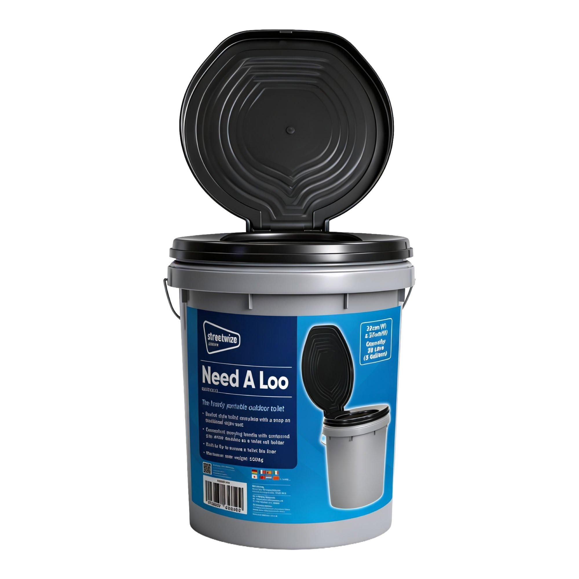 White/Black - Streetwize - Need A Loo - 1