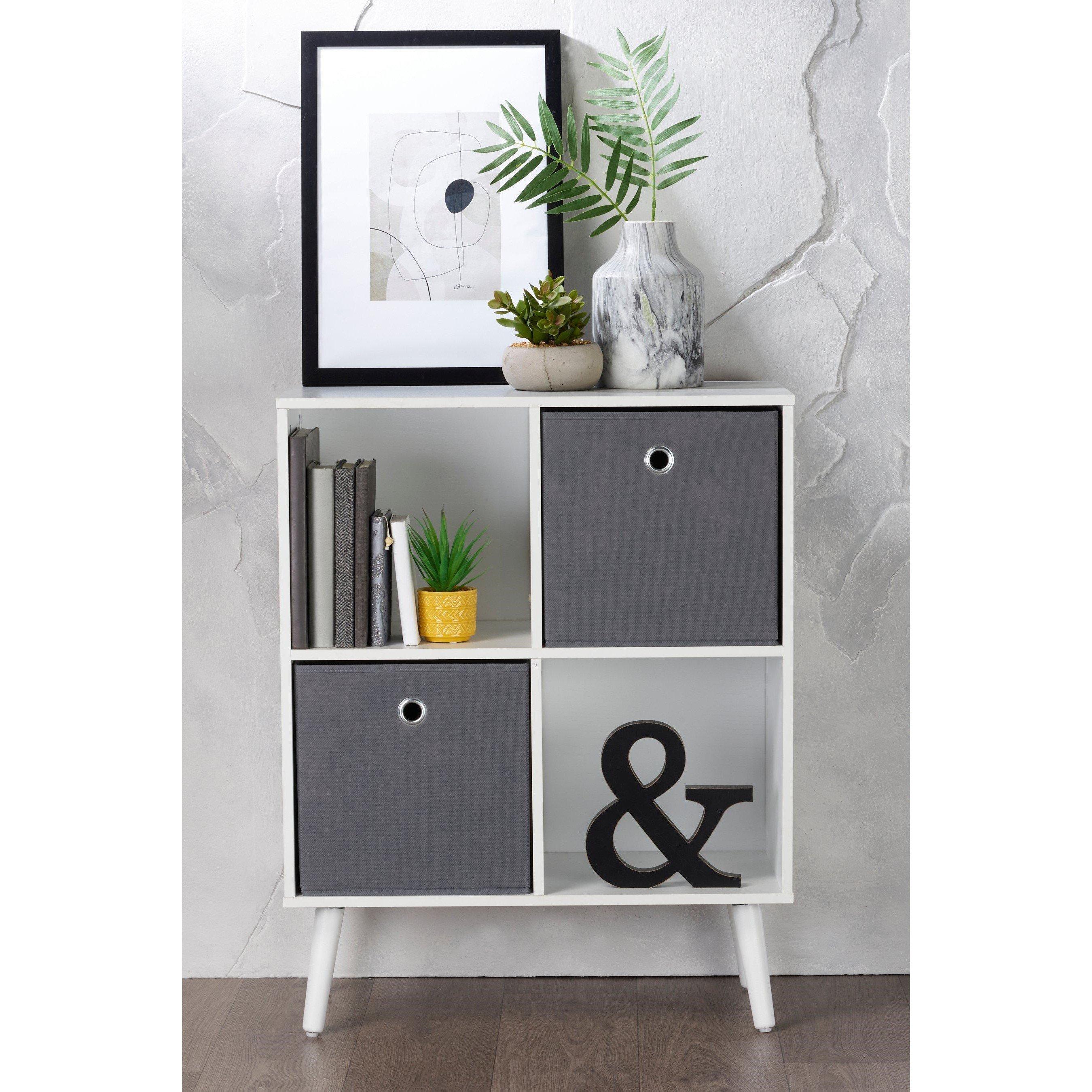 White - Homelife - Display / Storage Unit - 3