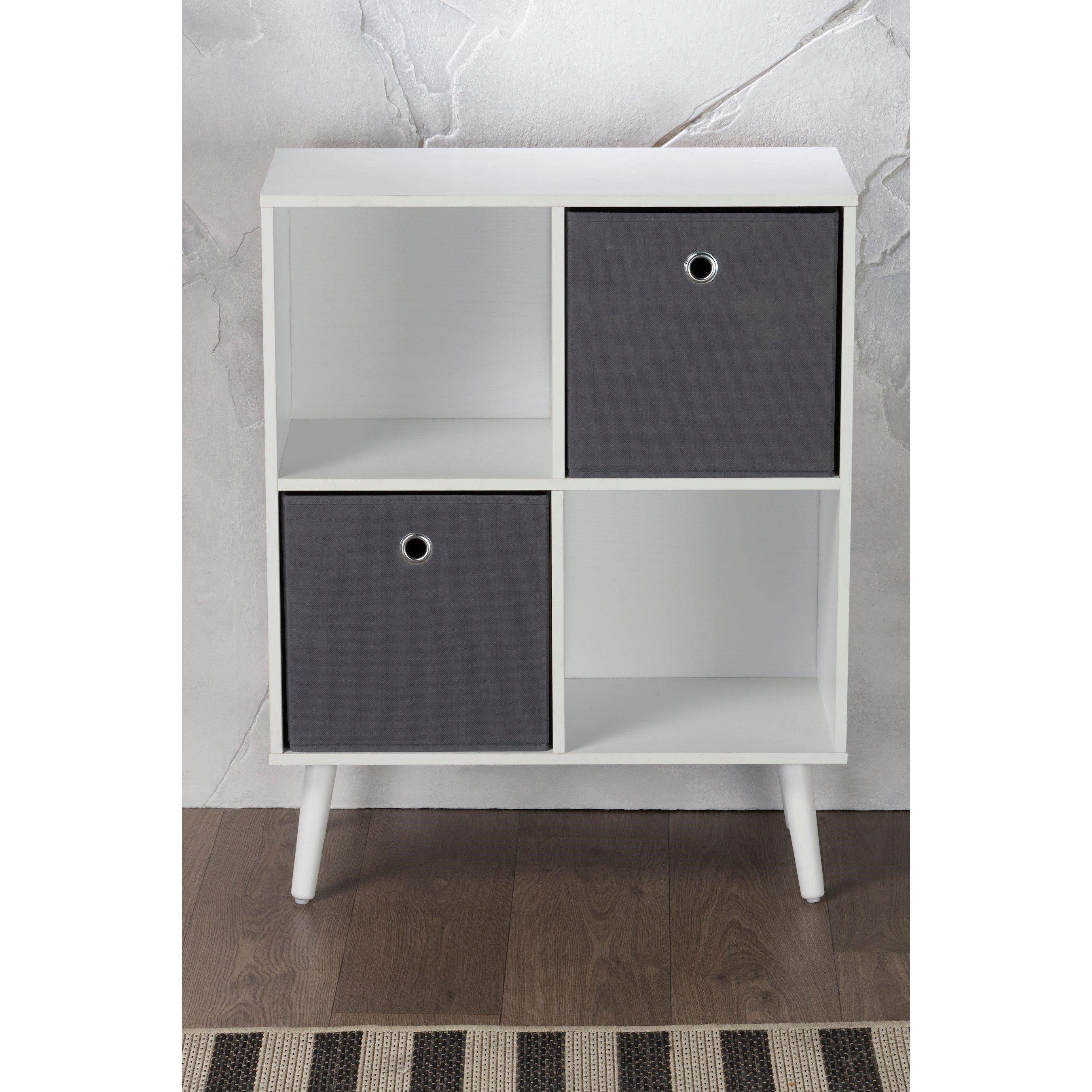 White - Homelife - Display / Storage Unit - 4