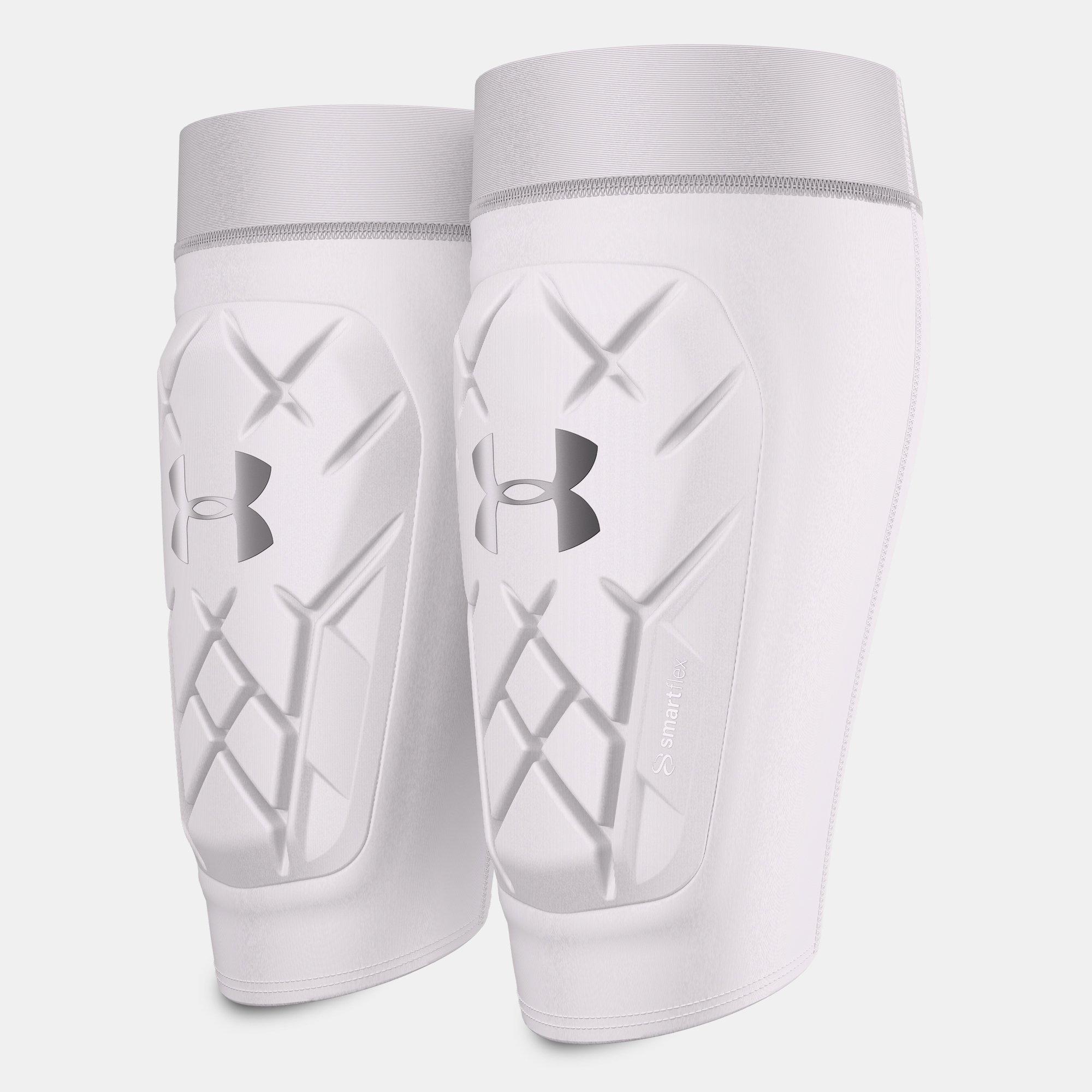 White - Under Armour - UA CHALLENGER ELITE SLEEVED SHIN GUARD - 1
