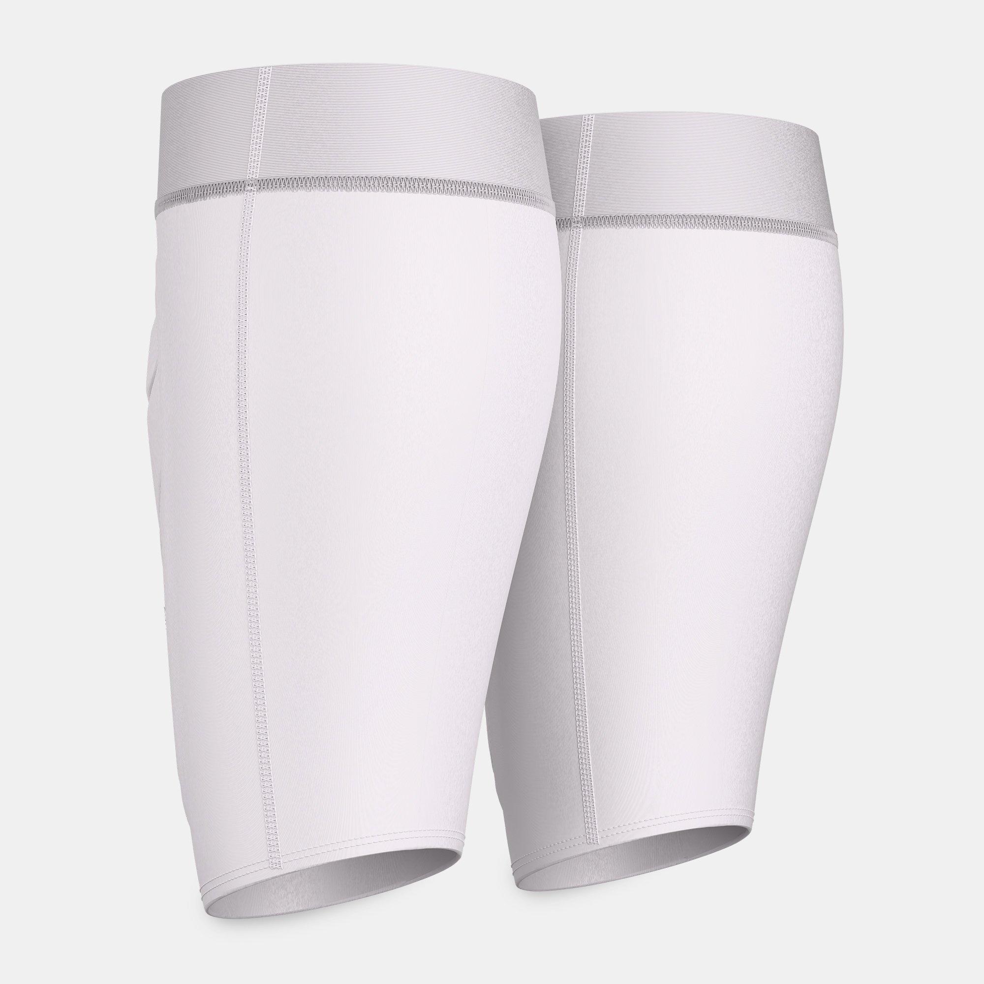 White - Under Armour - UA CHALLENGER ELITE SLEEVED SHIN GUARD - 2