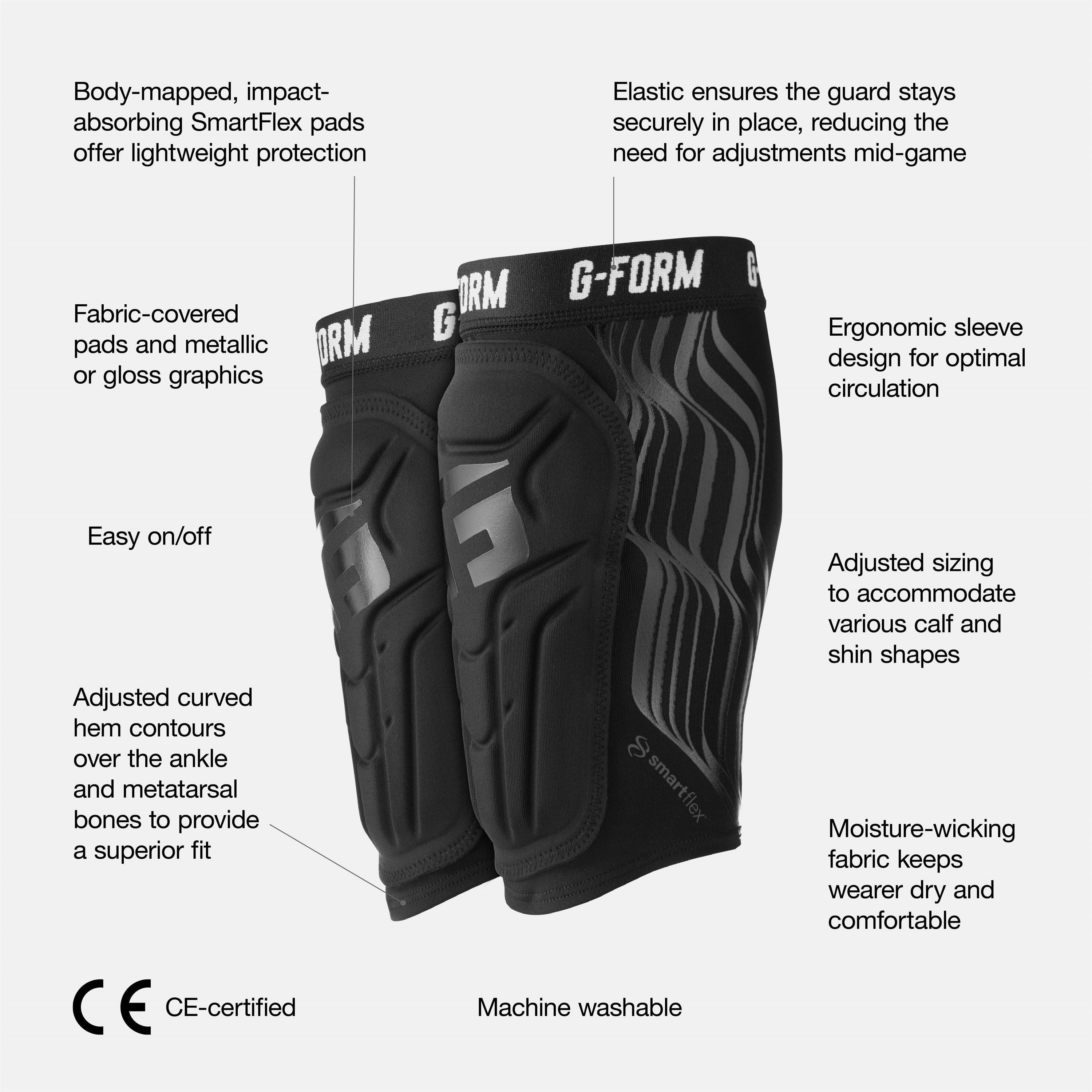 Black - G Form - Form V2 Shinguard 00 - 3