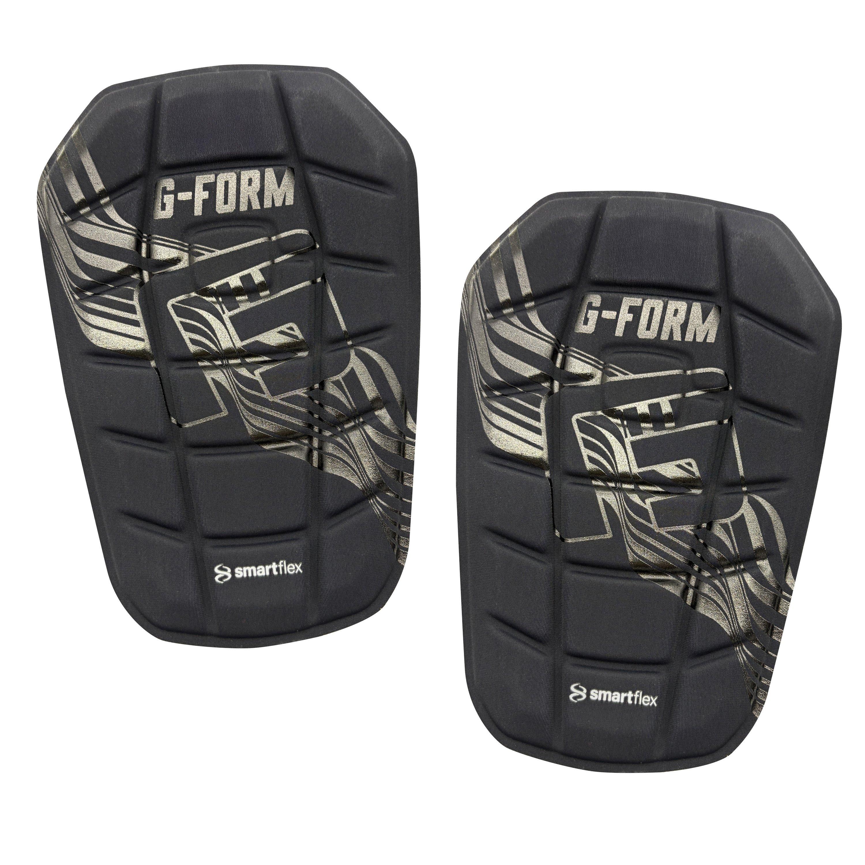 Black/Gloss - G Form - Adults Blade Shin Pads - 3