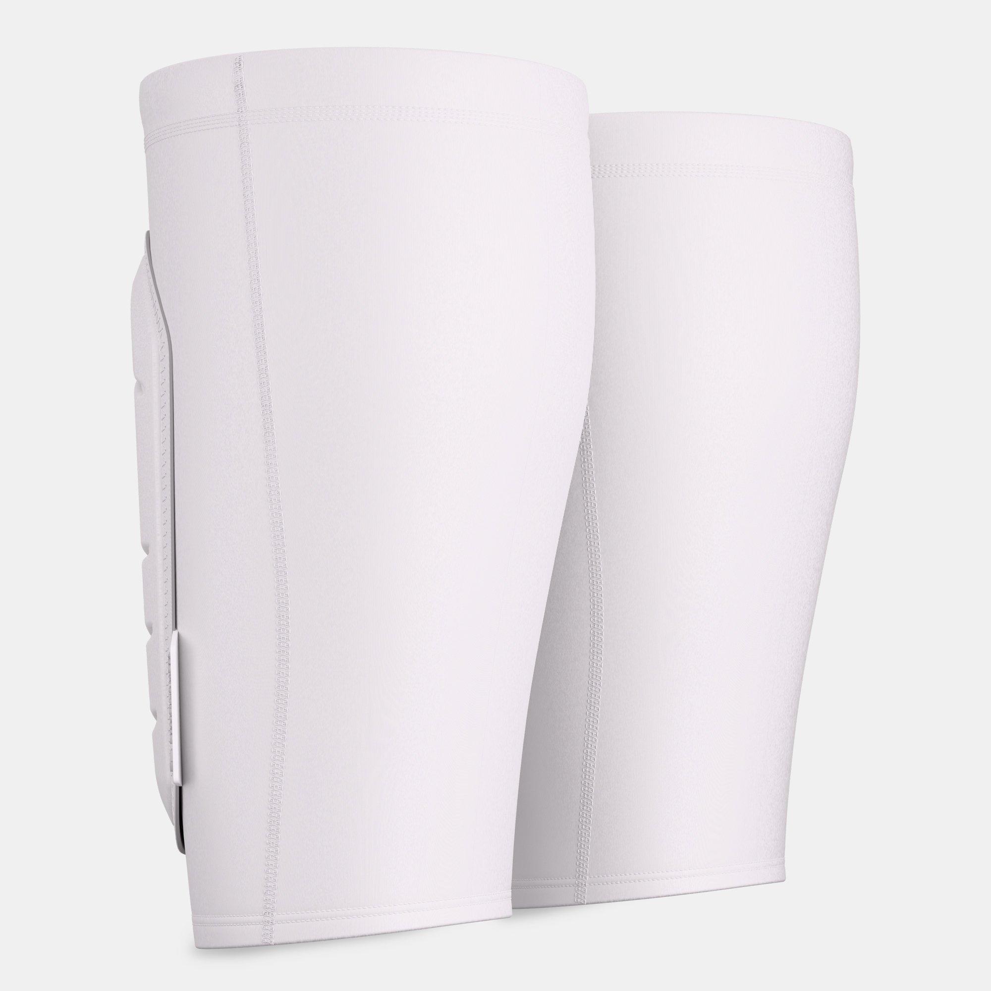 White - Under Armour - UA CHALLENGER PRO SLEEVED SHIN GUARD - 2